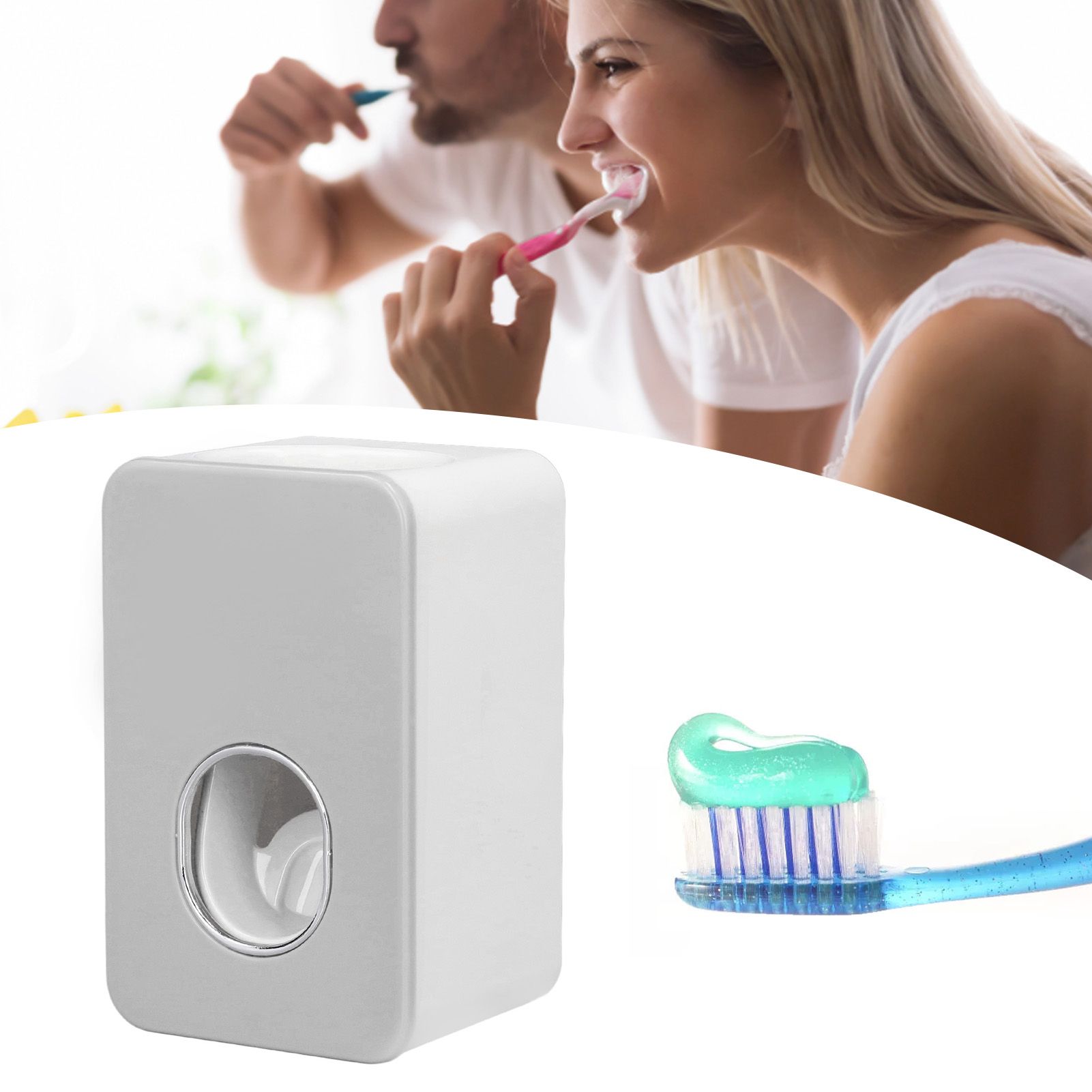 Automatic Toothpaste Dispenser Wall Mounted Easy Installation Toothpaste view 11
