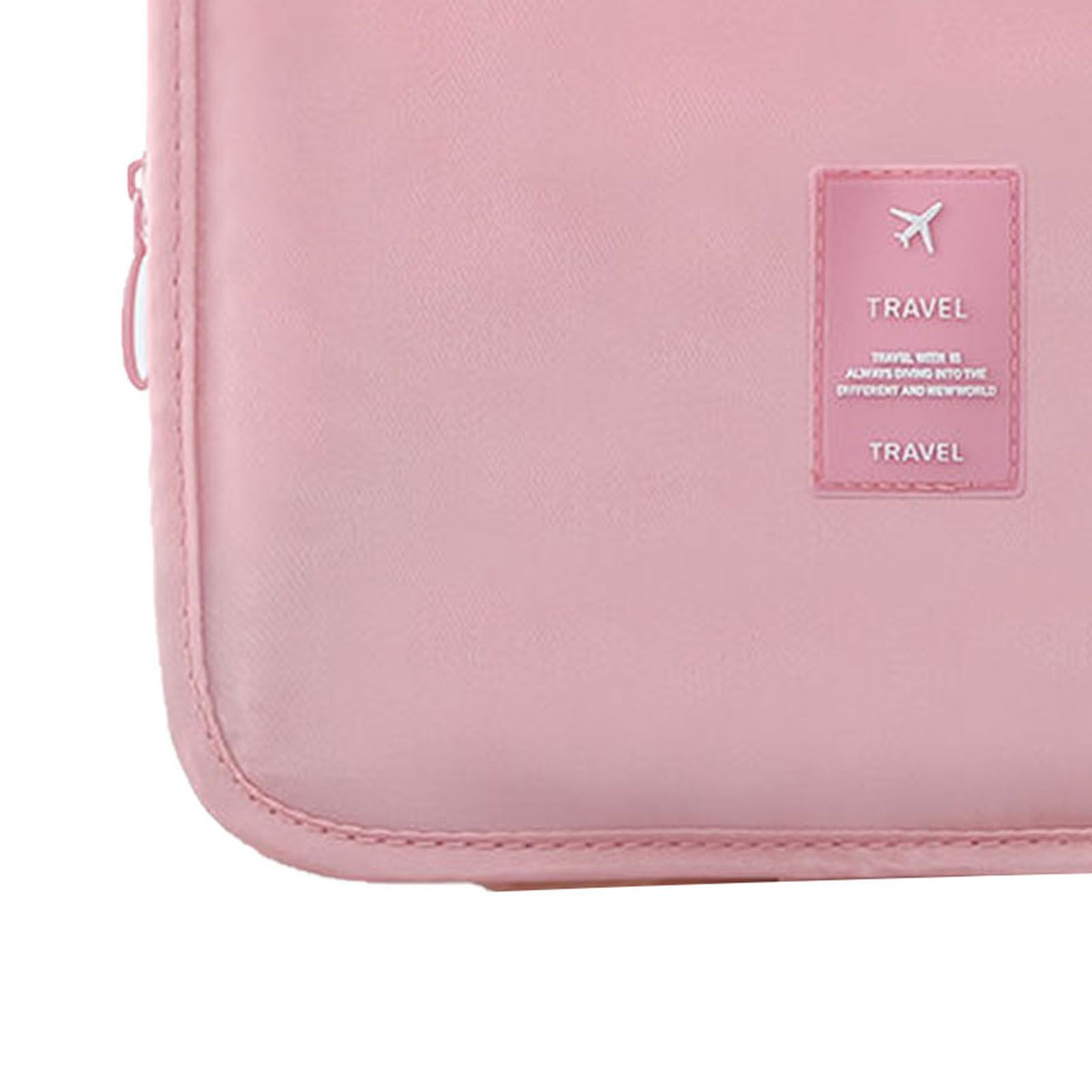 Cosmetic Bag Small Portable Makeup Bag Zippered High Capacity Toiletry Bag view 4