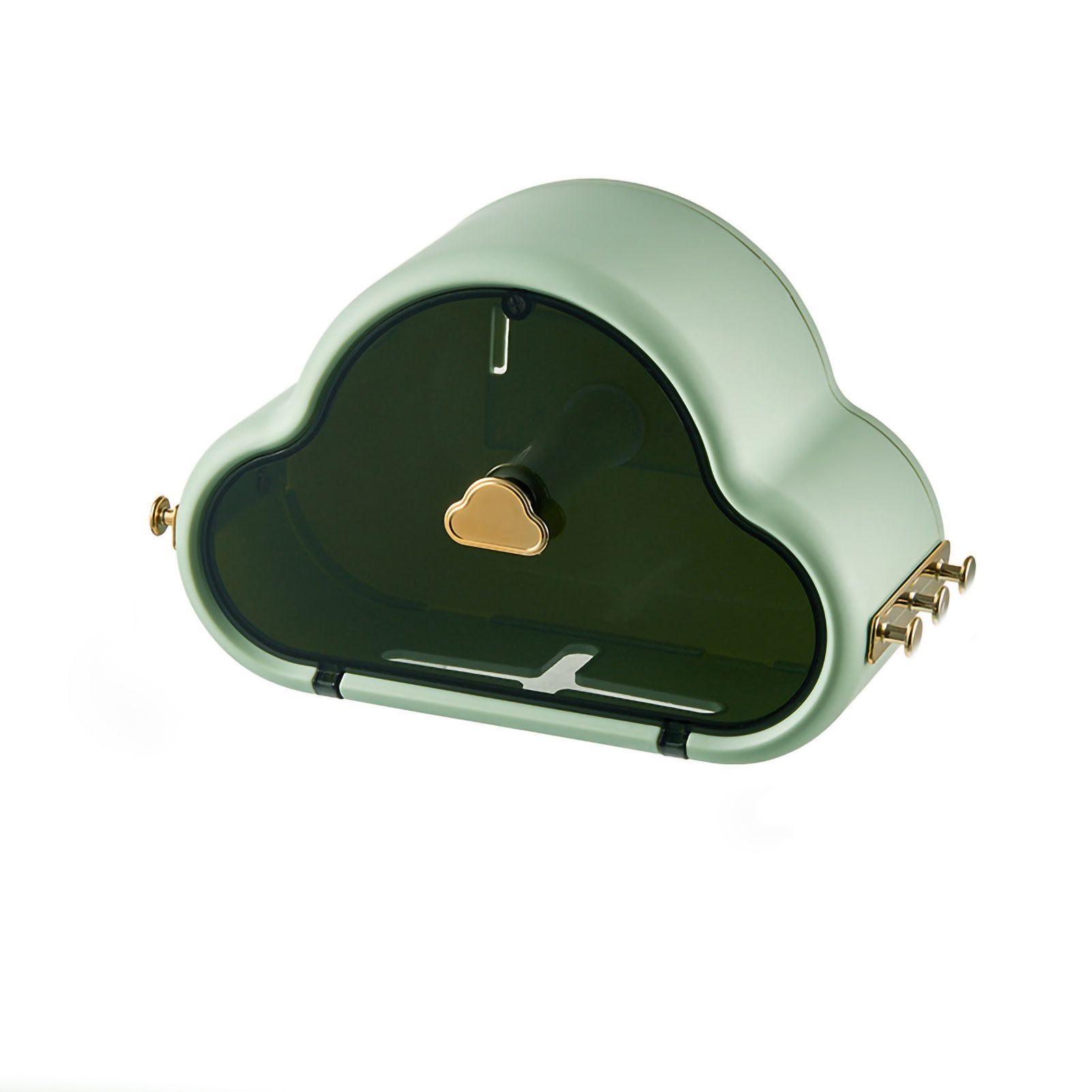 Tissue Holder Wall Mounted Side Hooks Waterproof Simple Fashionable Tissue Box