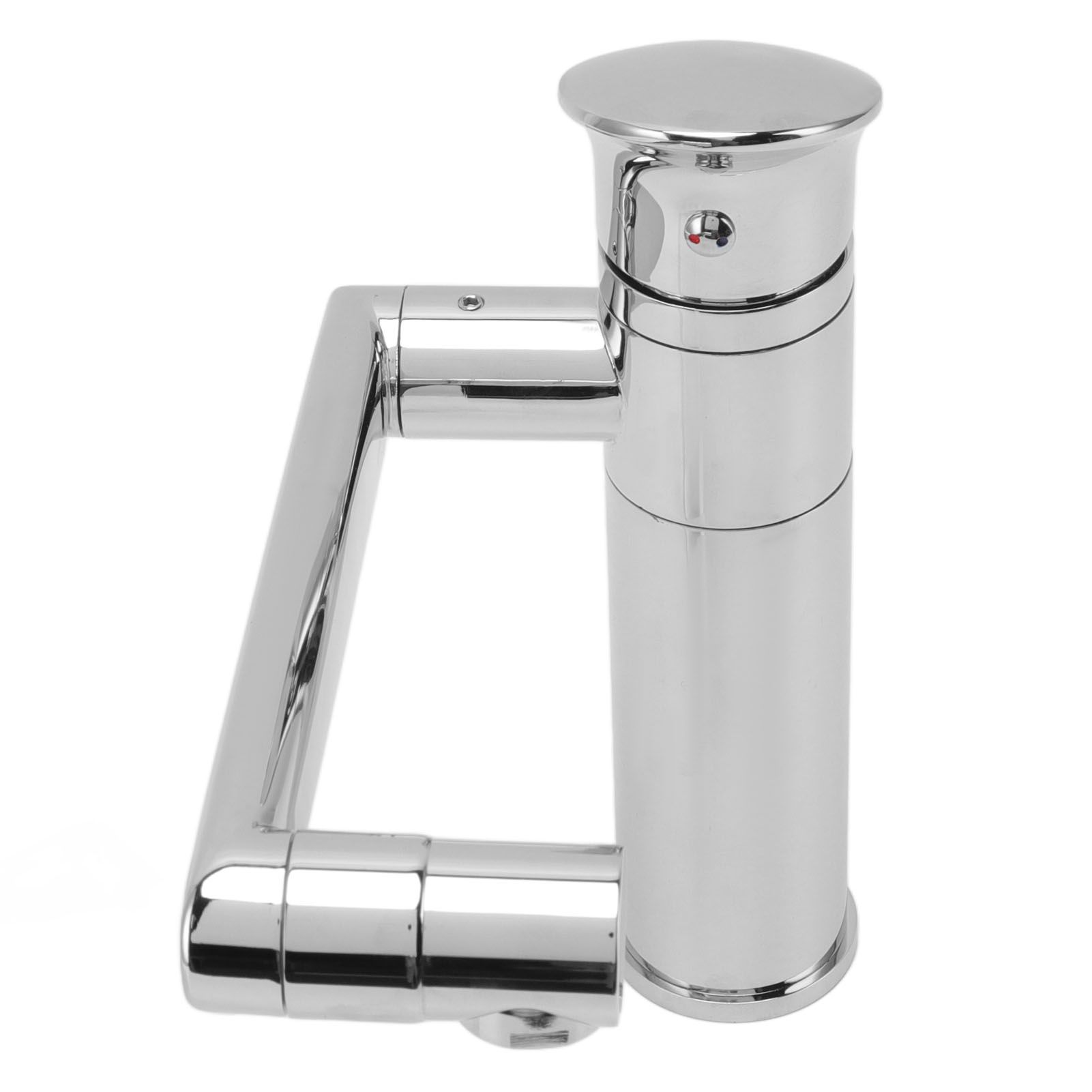 Universal Basin Faucet with Hose Metal Single Hole Sink Tap for Kitchen view 2