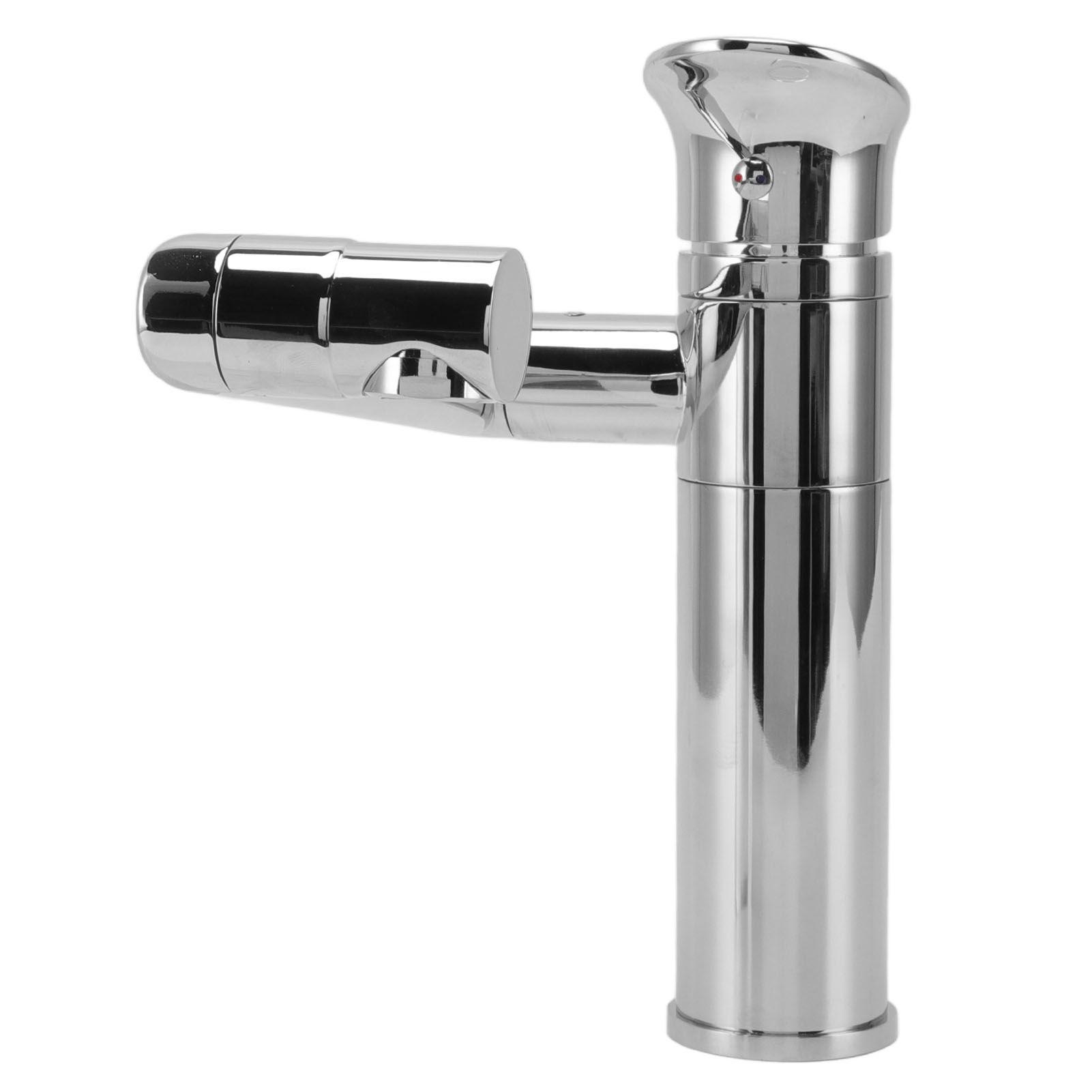 Universal Basin Faucet with Hose Metal Single Hole Sink Tap for Kitchen view 6