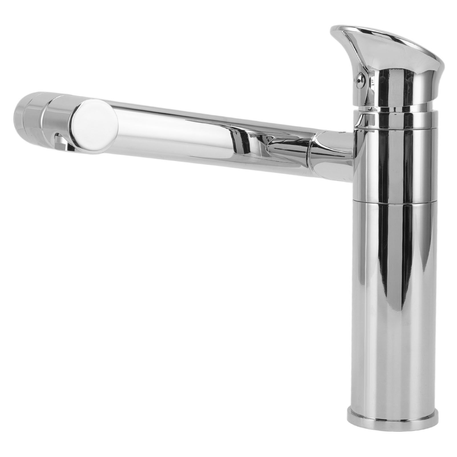 Universal Basin Faucet with Hose Metal Single Hole Sink Tap for Kitchen view 10
