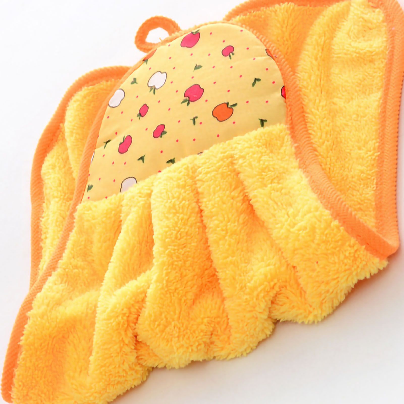 Towel Cleaning Cloth Microfibre Hanging Dish Hand Wiping for Kitchen Bathroom view 3