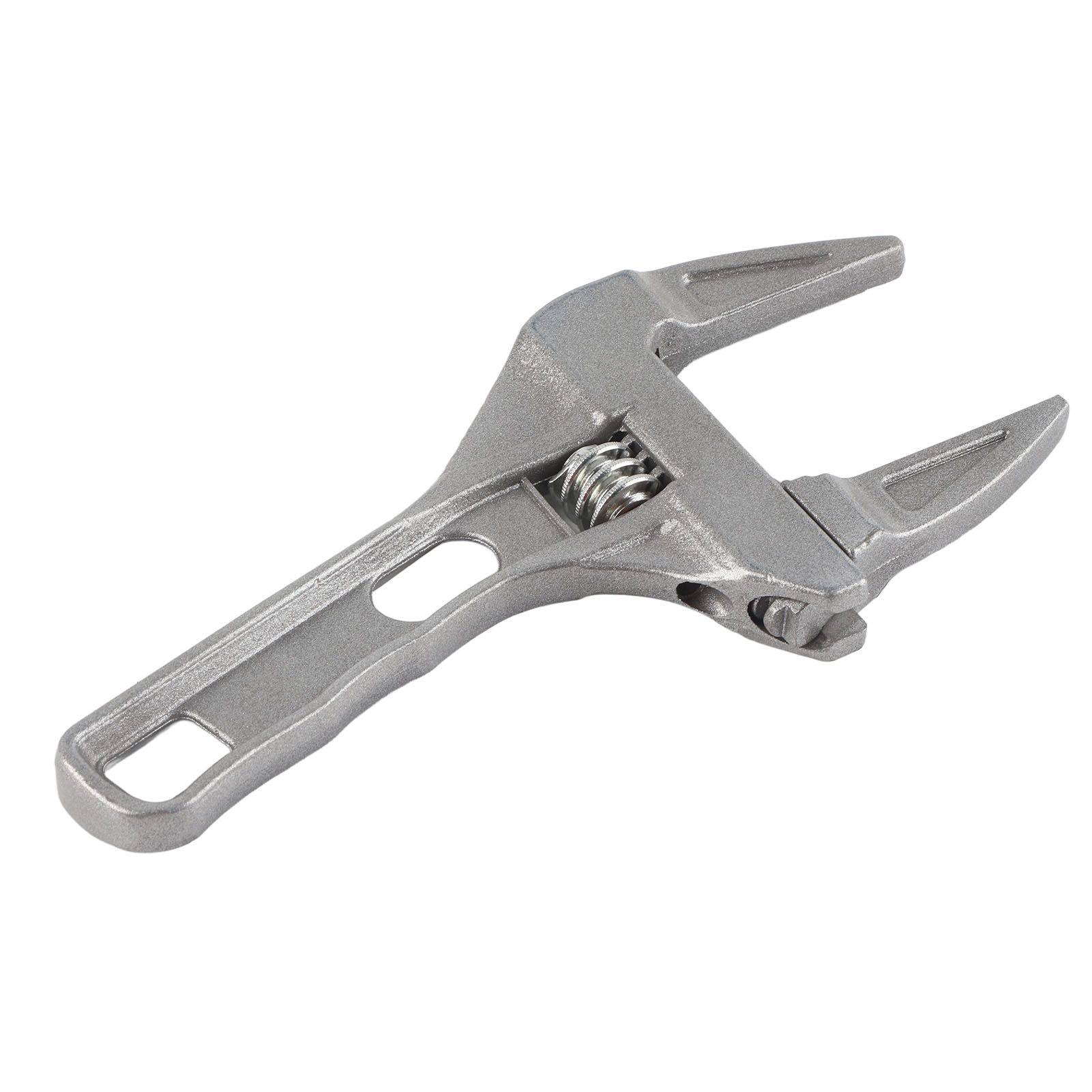 Bathroom Wrench Aluminum Adjustable Large Opening Wrench for Bathroom Basin view 2