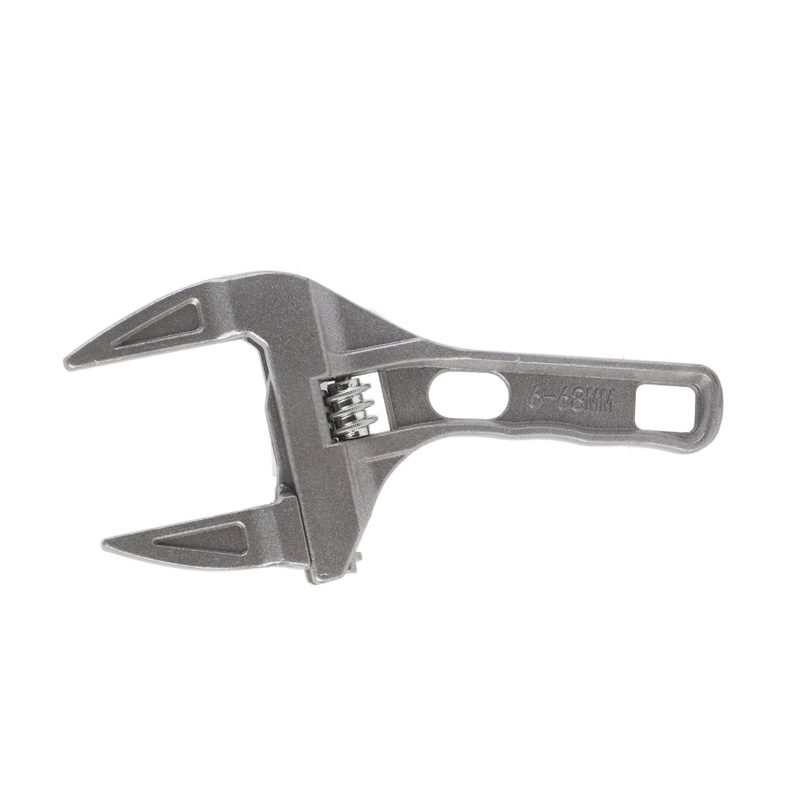 Bathroom Wrench Aluminum Adjustable Large Opening Wrench for Bathroom Basin view 3