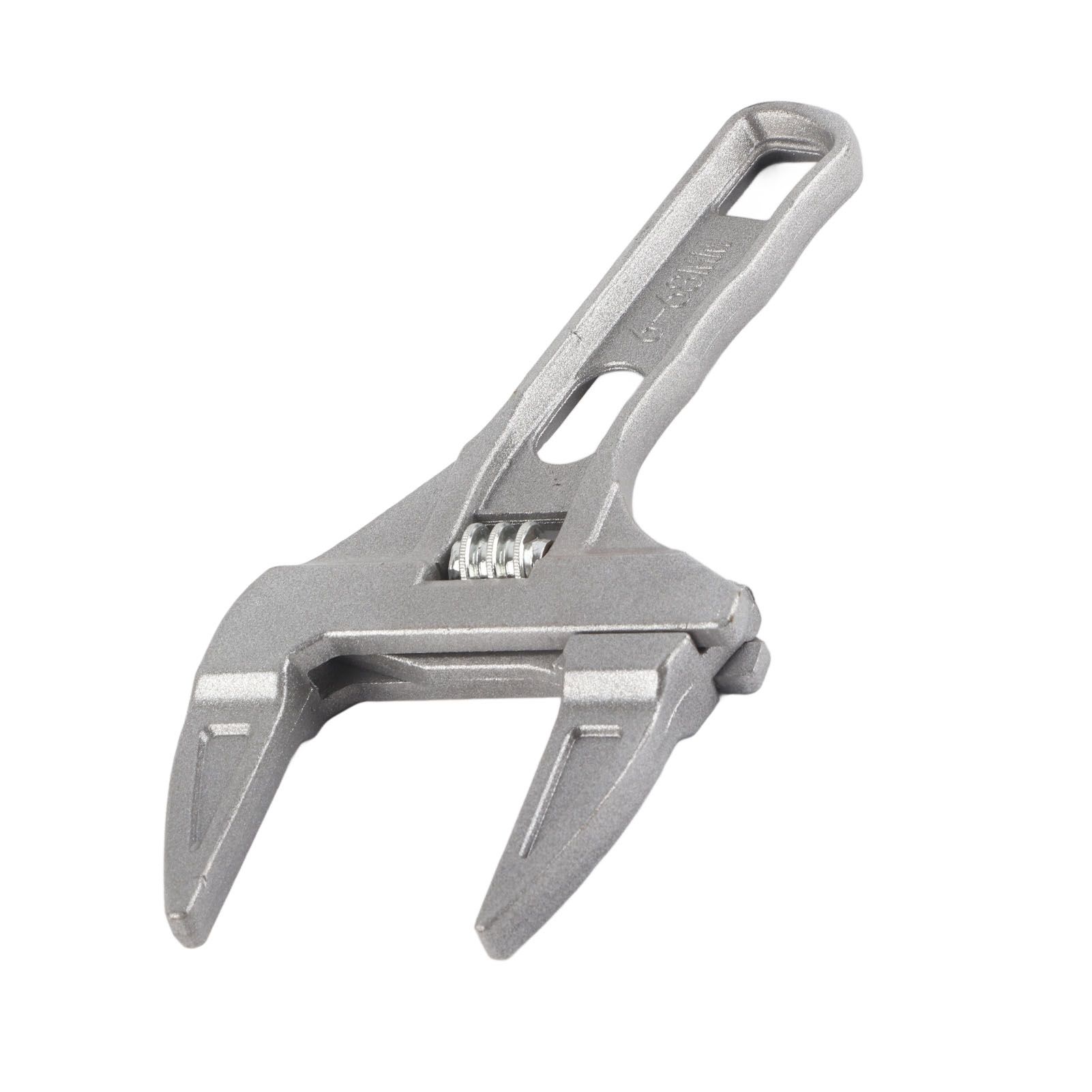 Bathroom Wrench Aluminum Adjustable Large Opening Wrench for Bathroom Basin view 4