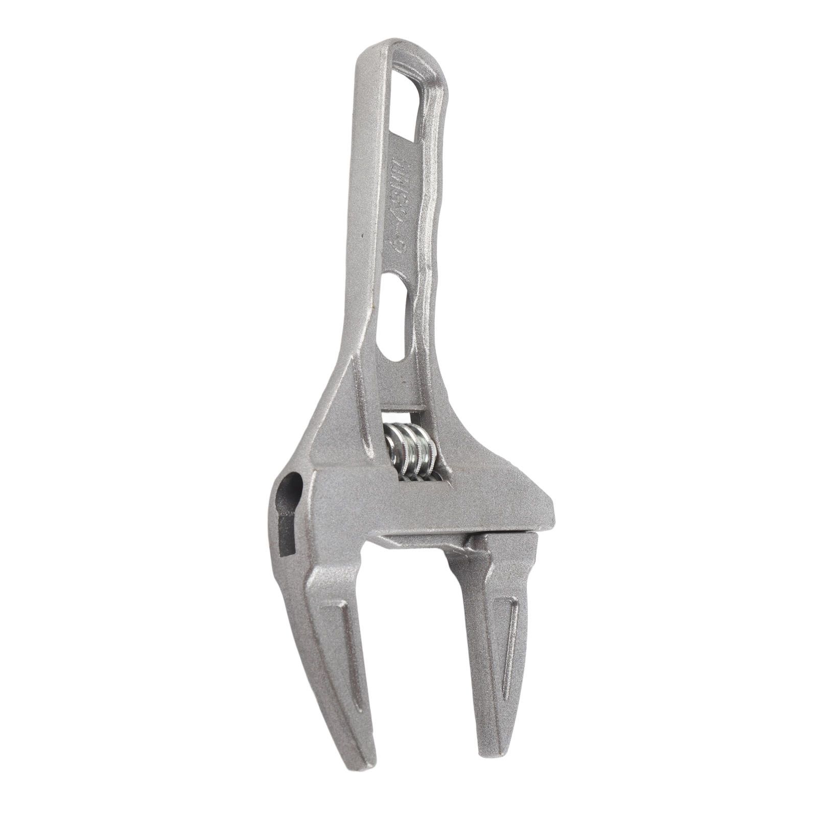 Bathroom Wrench Aluminum Adjustable Large Opening Wrench for Bathroom Basin view 5