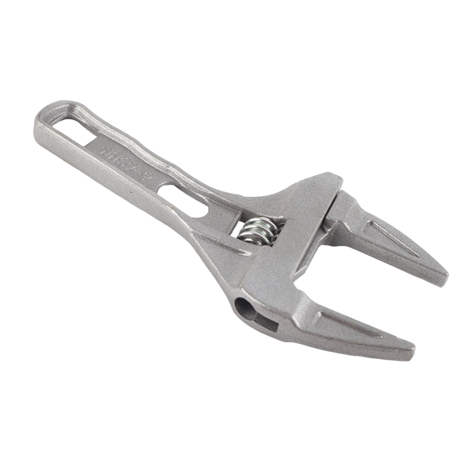 Bathroom Wrench Aluminum Adjustable Large Opening Wrench for Bathroom Basin view 6