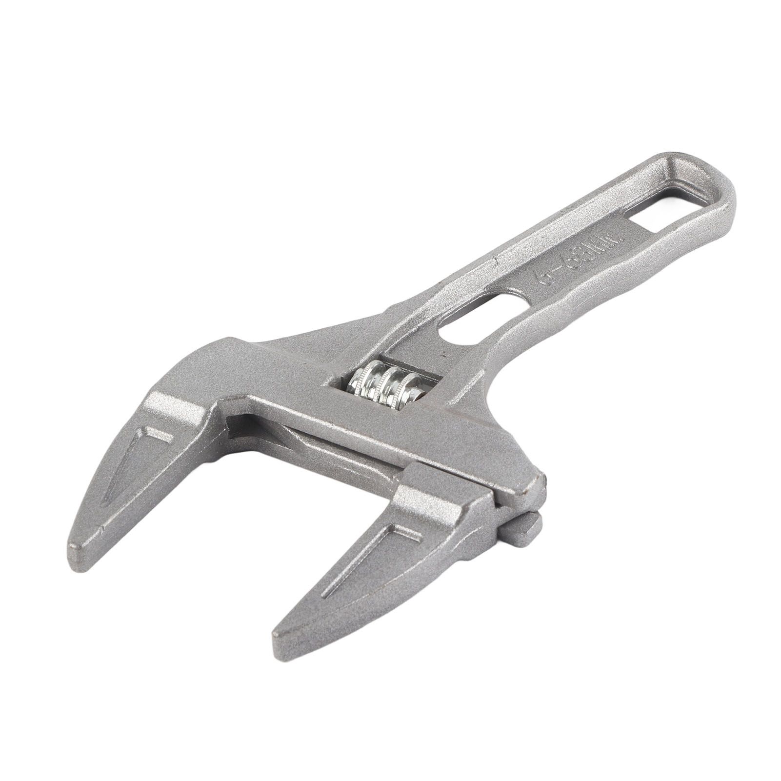 Bathroom Wrench Aluminum Adjustable Large Opening Wrench for Bathroom Basin view 8
