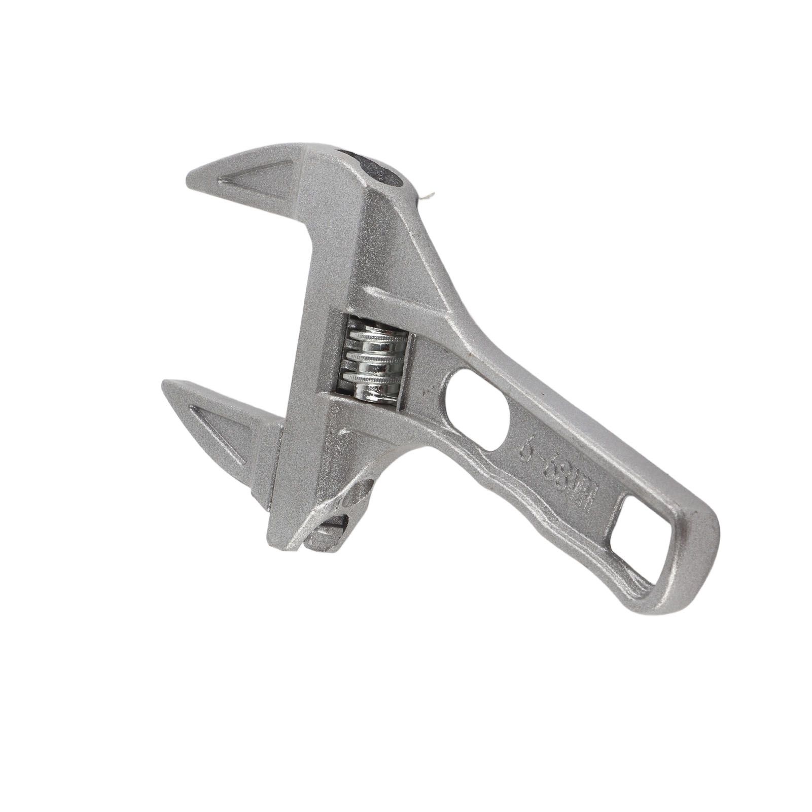 Bathroom Wrench Aluminum Adjustable Large Opening Wrench for Bathroom Basin view 9