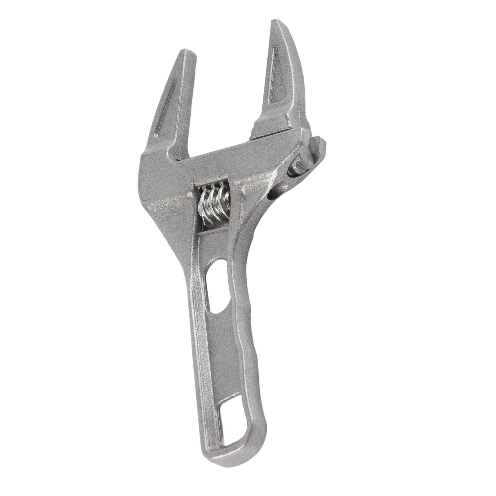 Bathroom Wrench Aluminum Adjustable Large Opening Wrench for Bathroom Basin view 10