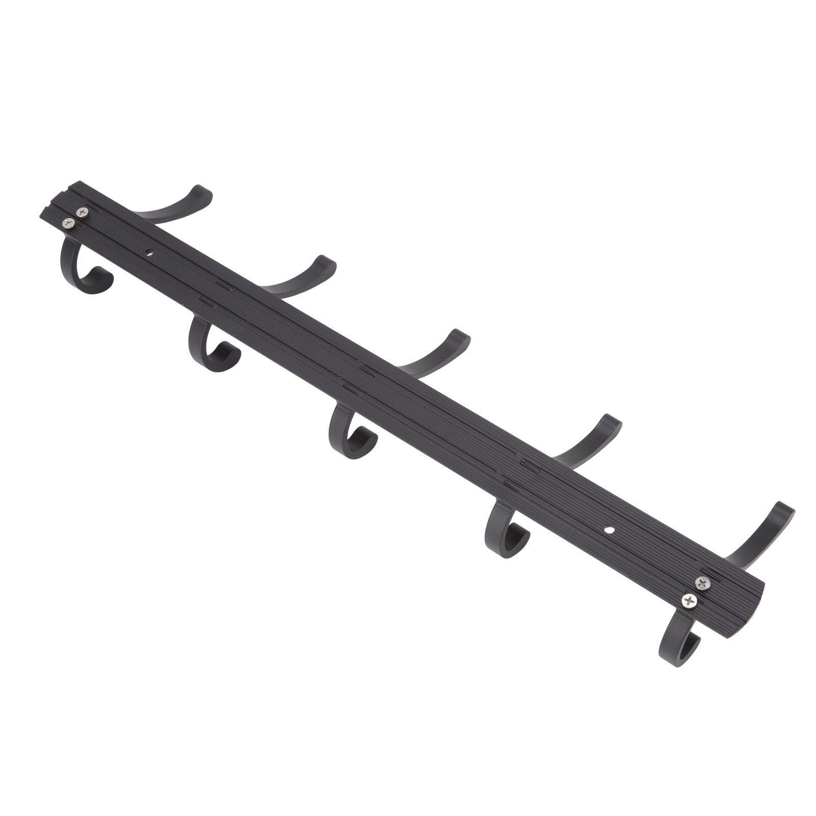 Door Hanging Hooks Modern Minimalist Black 5 Hooks Wall Mounted Thickened view 6