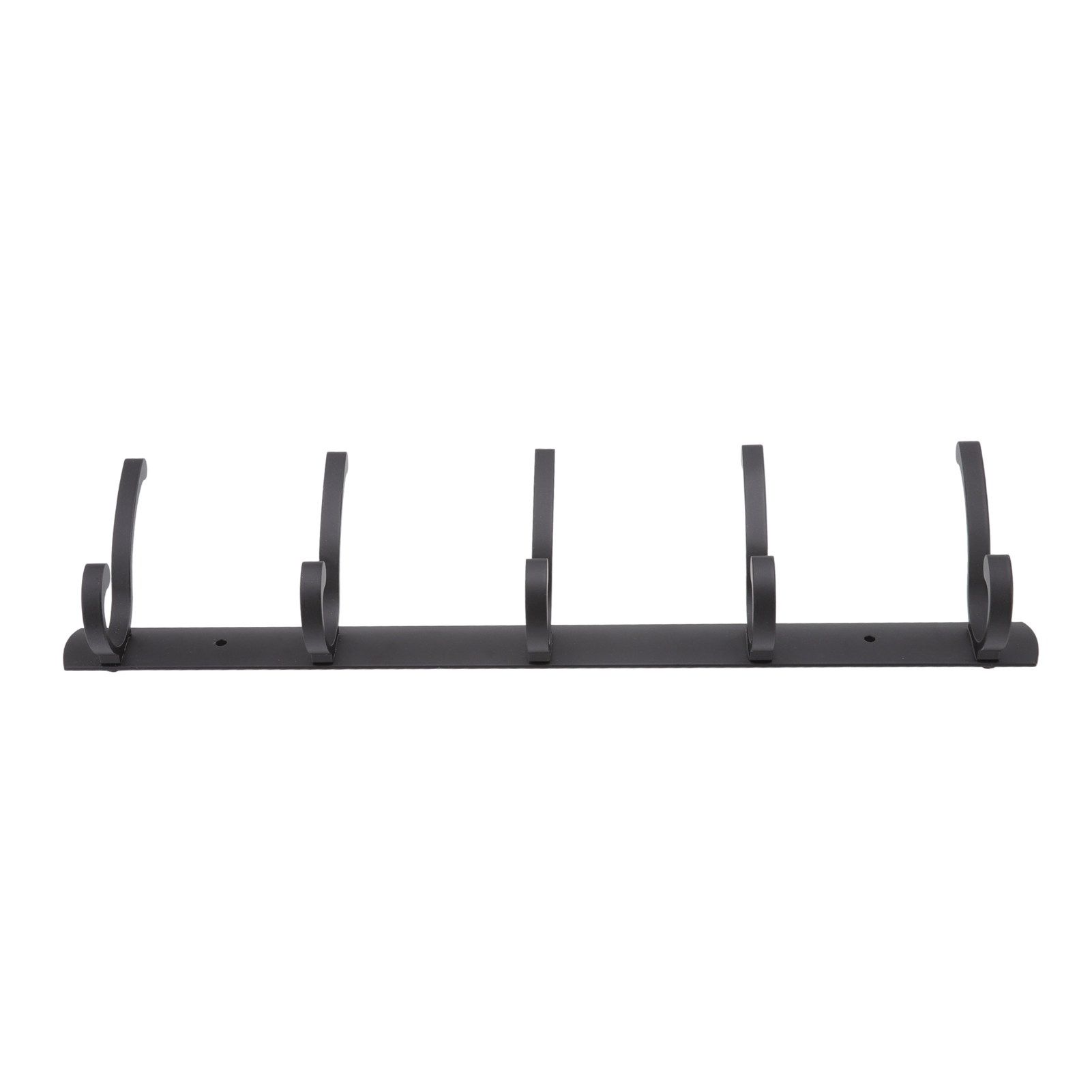 Door Hanging Hooks Modern Minimalist Black 5 Hooks Wall Mounted Thickened view 8