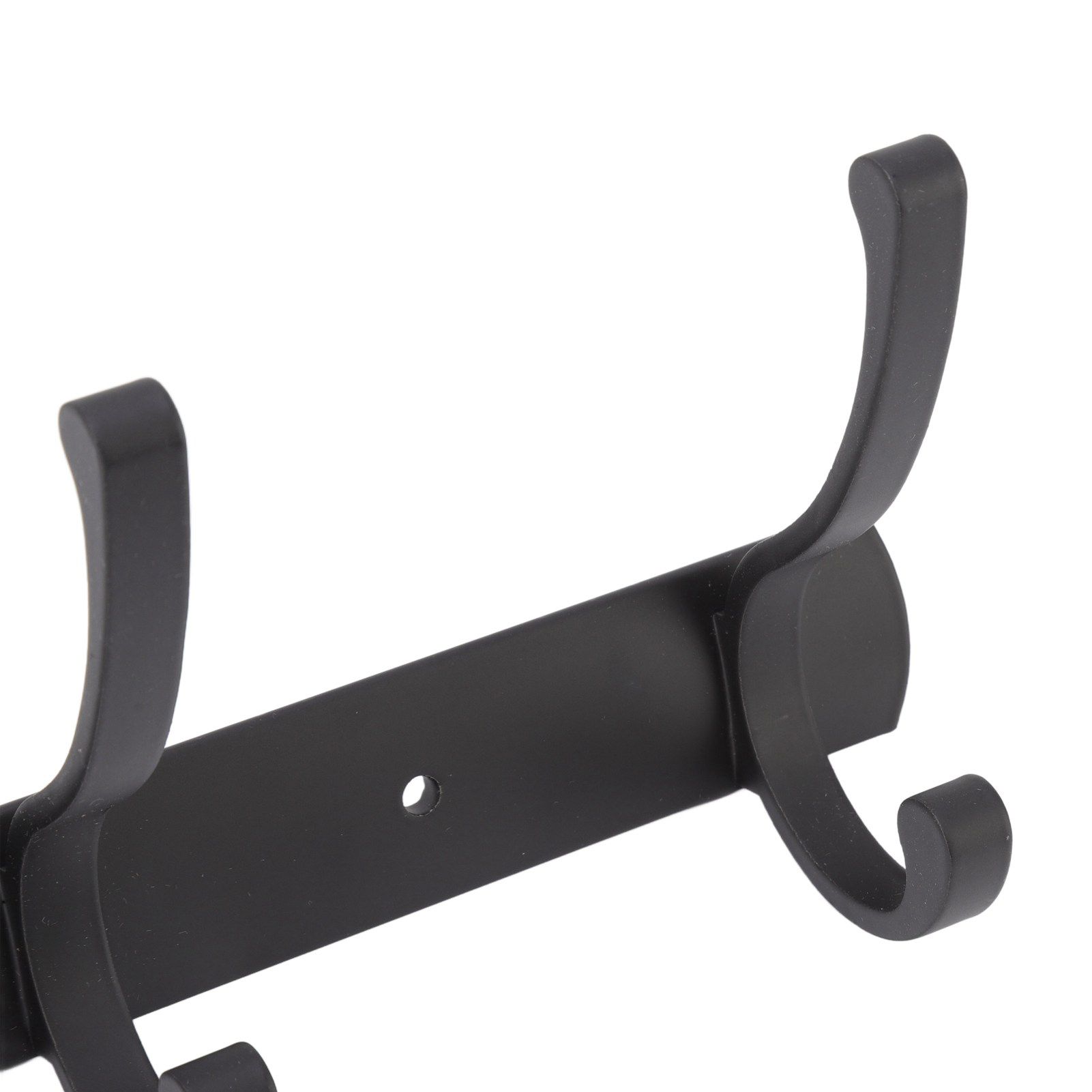 Door Hanging Hooks Modern Minimalist Black 5 Hooks Wall Mounted Thickened view 14