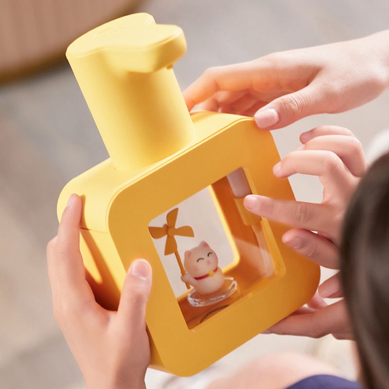 Touchless Automatic Sensor Soap Dispenser Cartoon Pet Waterproof Smart Foam view 2