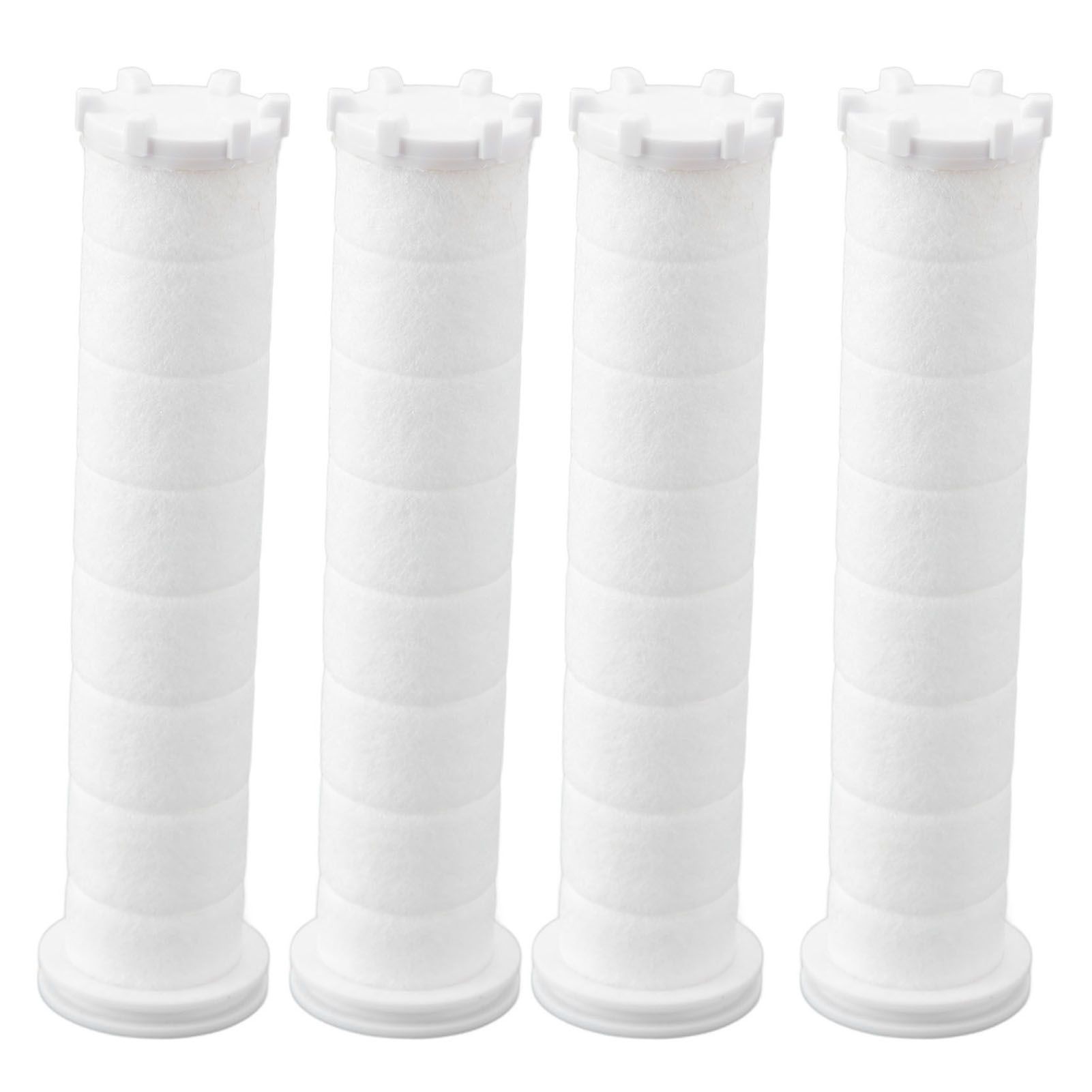 12pcs Shower Head Filter Element PP Cotton White Bath Accessories for view 2