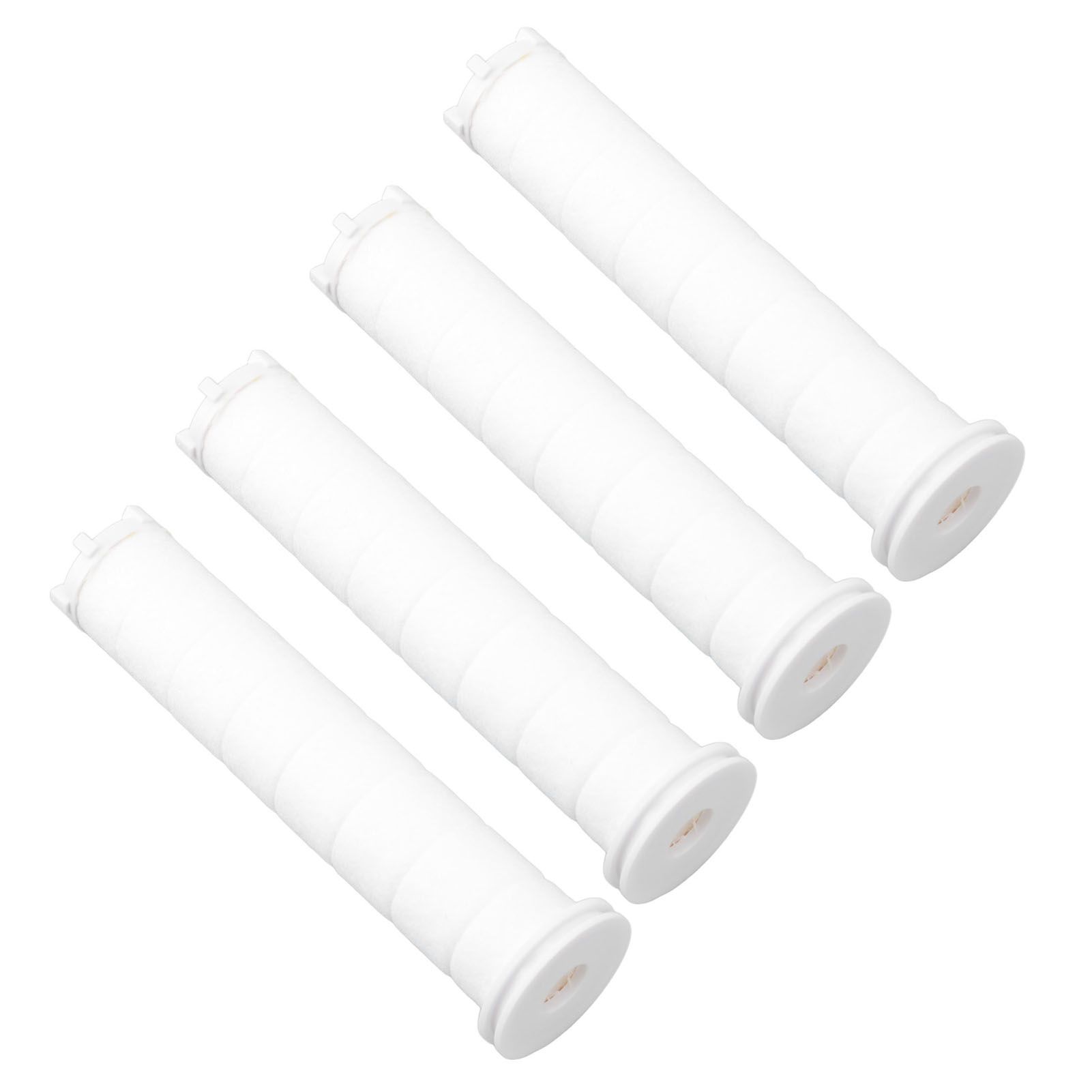 12pcs Shower Head Filter Element PP Cotton White Bath Accessories for view 4