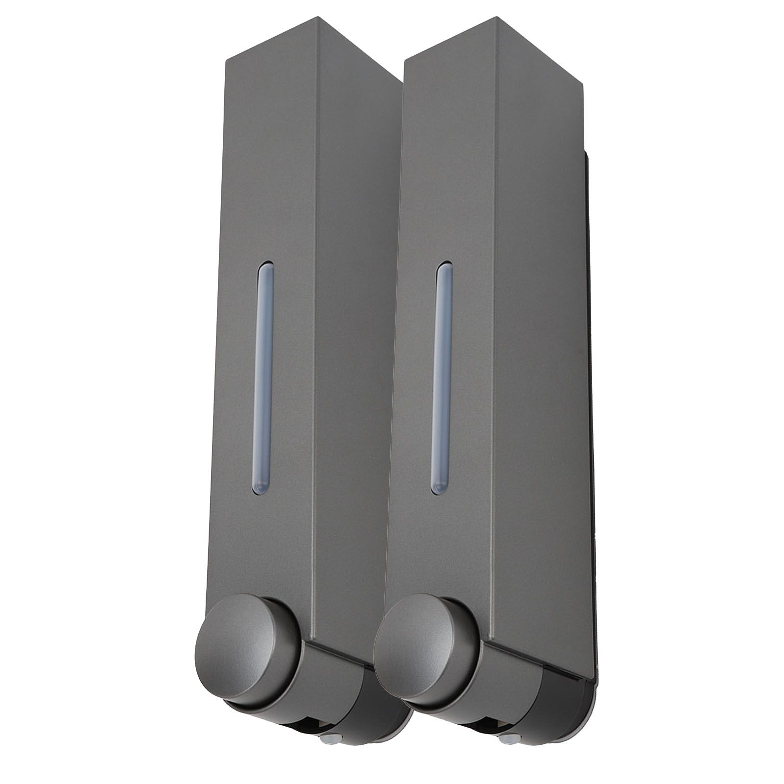 Wall Mounted Liquid Soap Dispensers Back Stick Type Plastic Shampoo Dispenser view 5