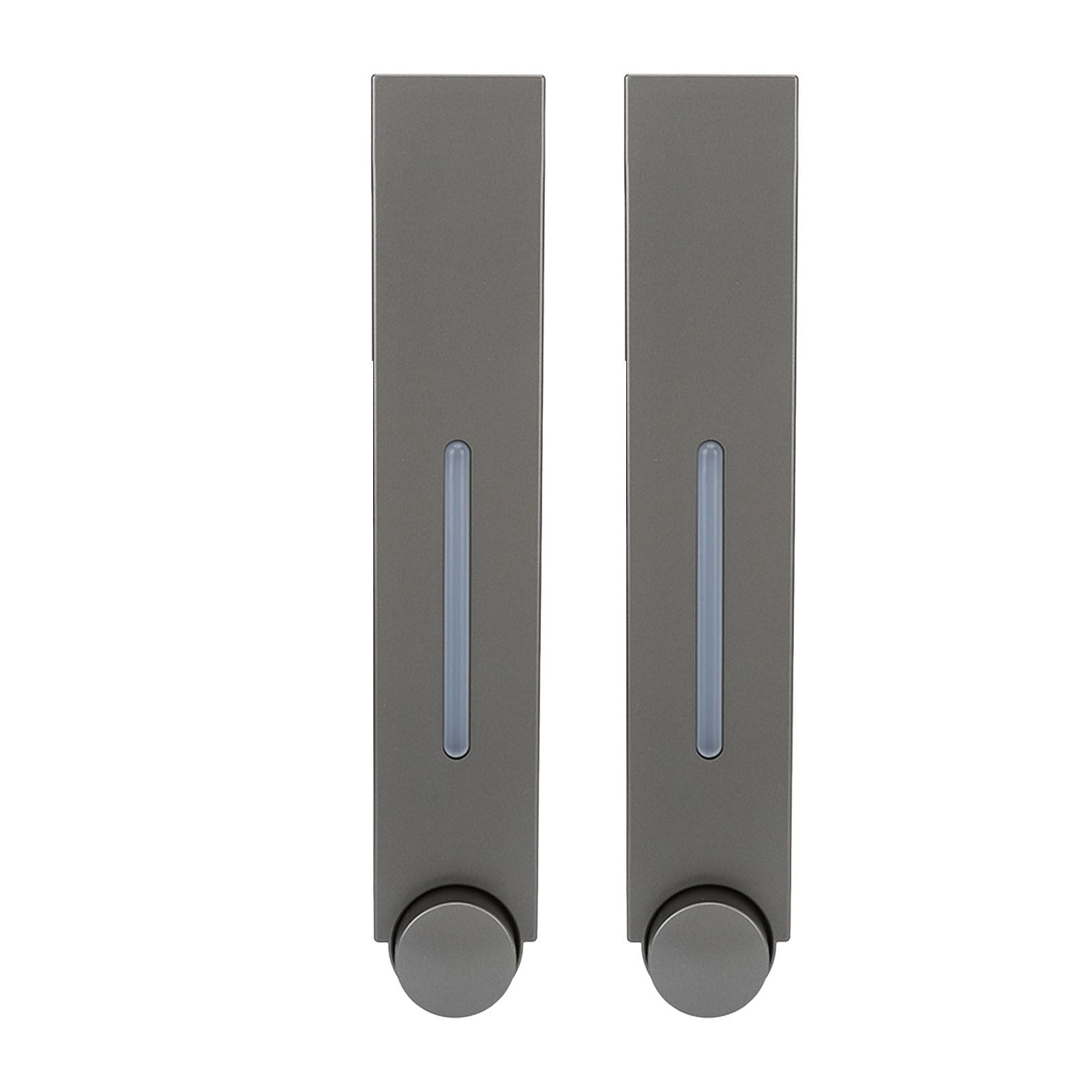 Wall Mounted Liquid Soap Dispensers Back Stick Type Plastic Shampoo Dispenser view 7