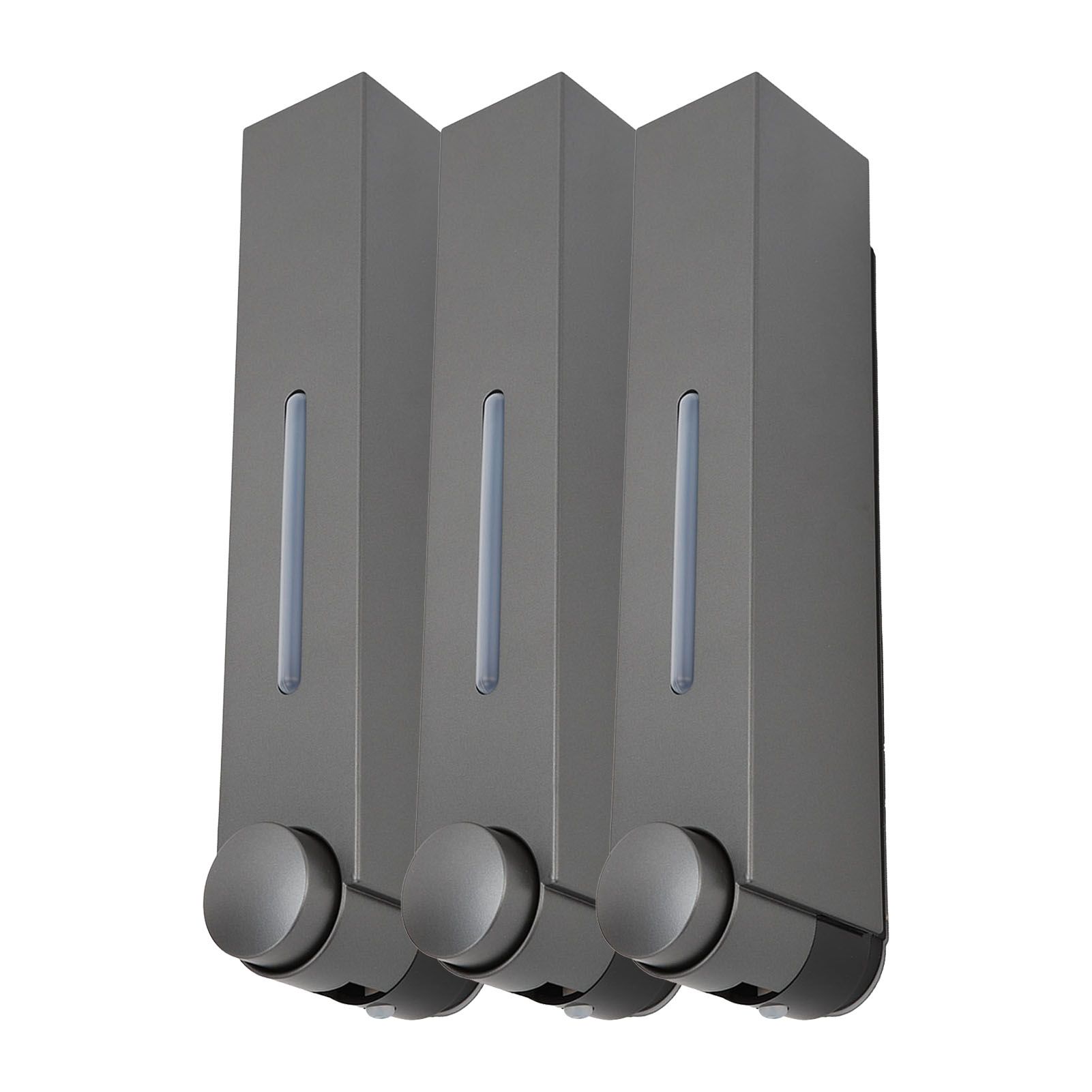 Wall Mounted Liquid Soap Dispensers Back Stick Type Plastic Shampoo Dispenser view 5