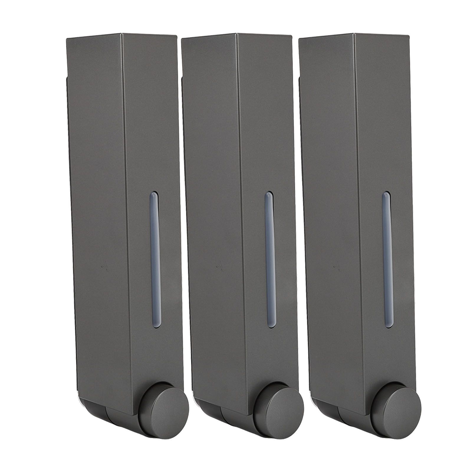 Wall Mounted Liquid Soap Dispensers Back Stick Type Plastic Shampoo Dispenser view 6