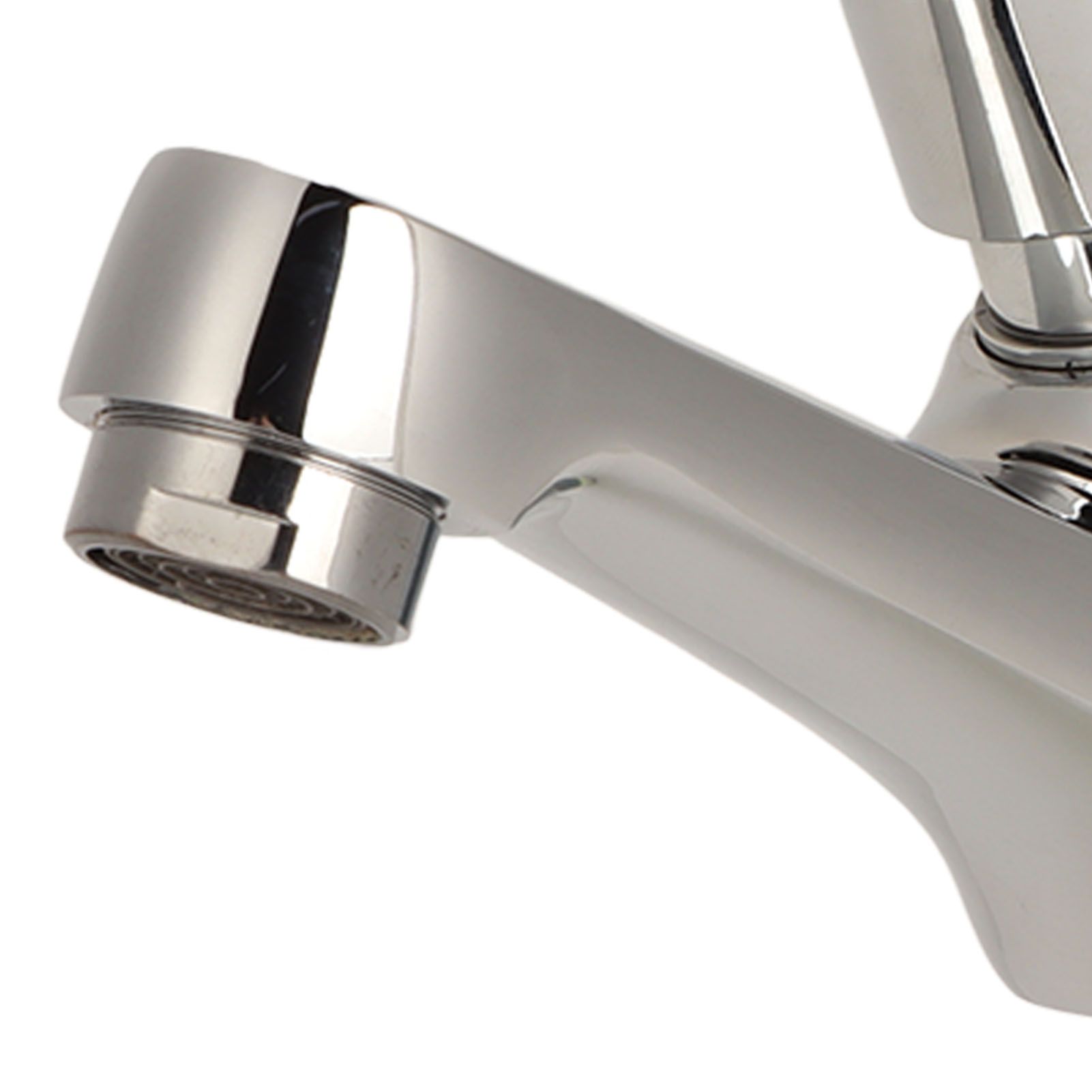Time Delay Silver Faucet Single Tube Cold Water Basin Taps G1/2 Thread for view 14