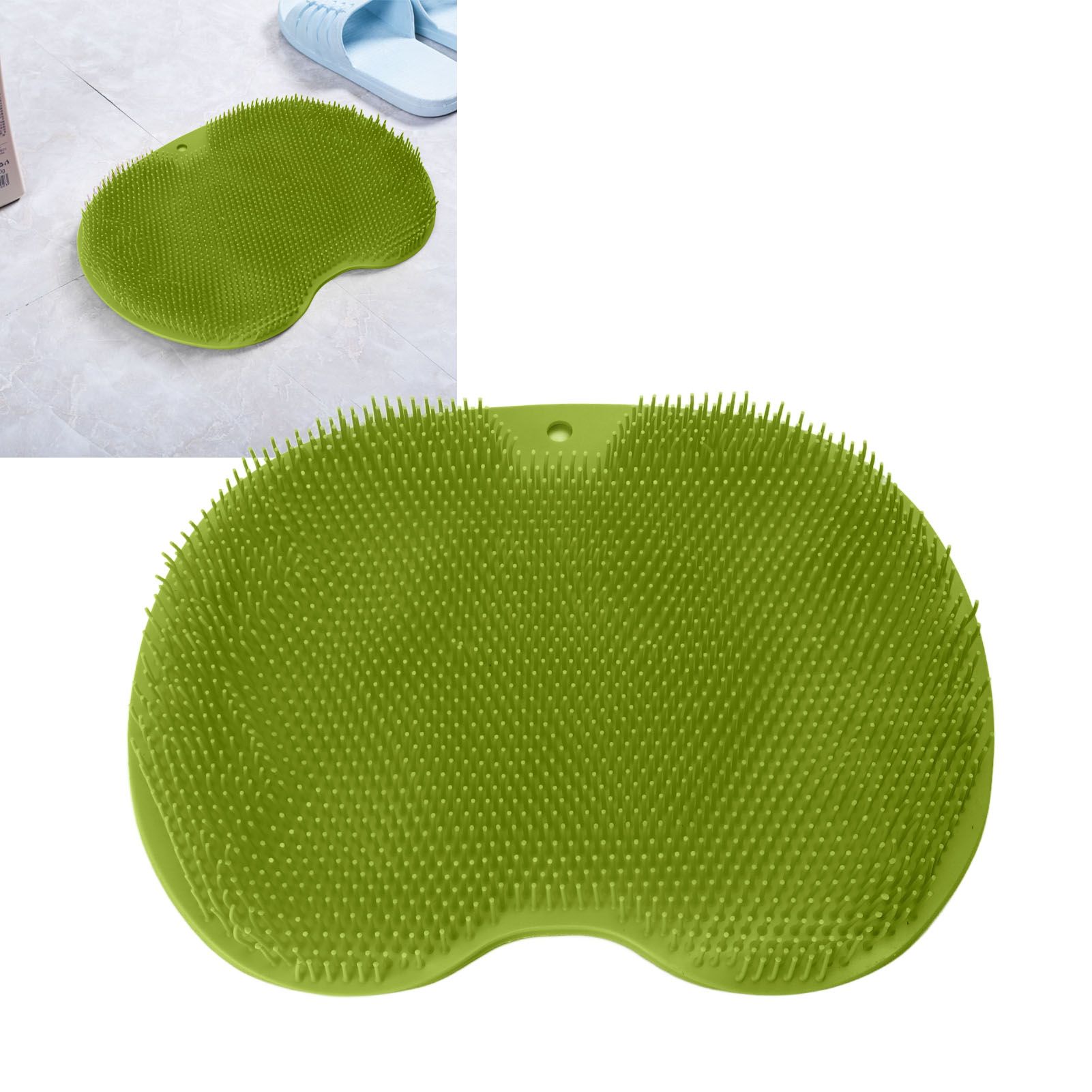 Bathroom Foot Massage Cushion TPE Foot Rub Pad Wall Mountable Foot Massager view 12