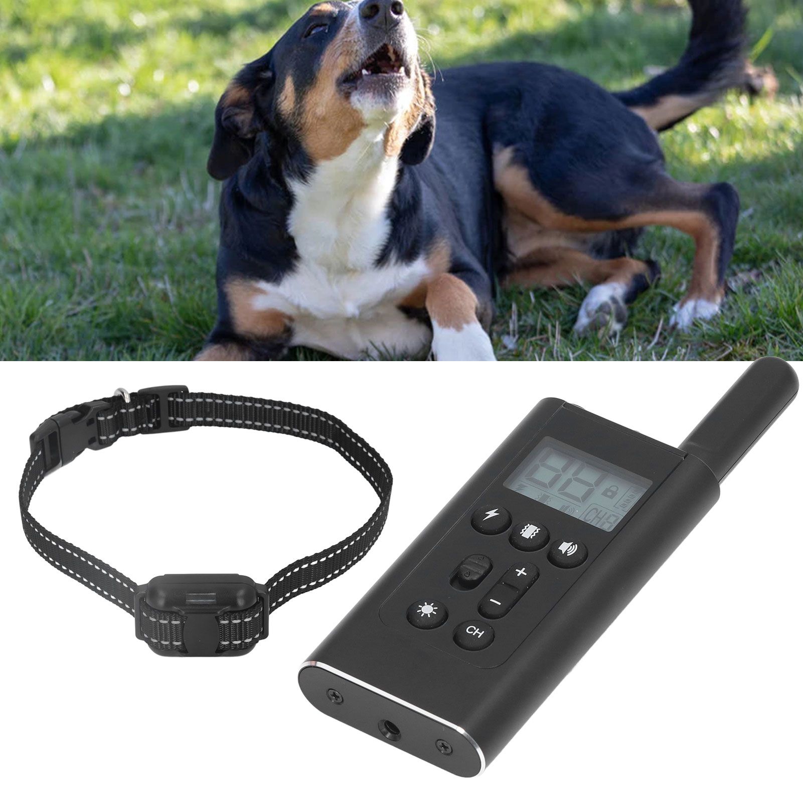 Dog Training Collar IP67 Waterproof 800 Meter Wireless Remote Control LED view 12