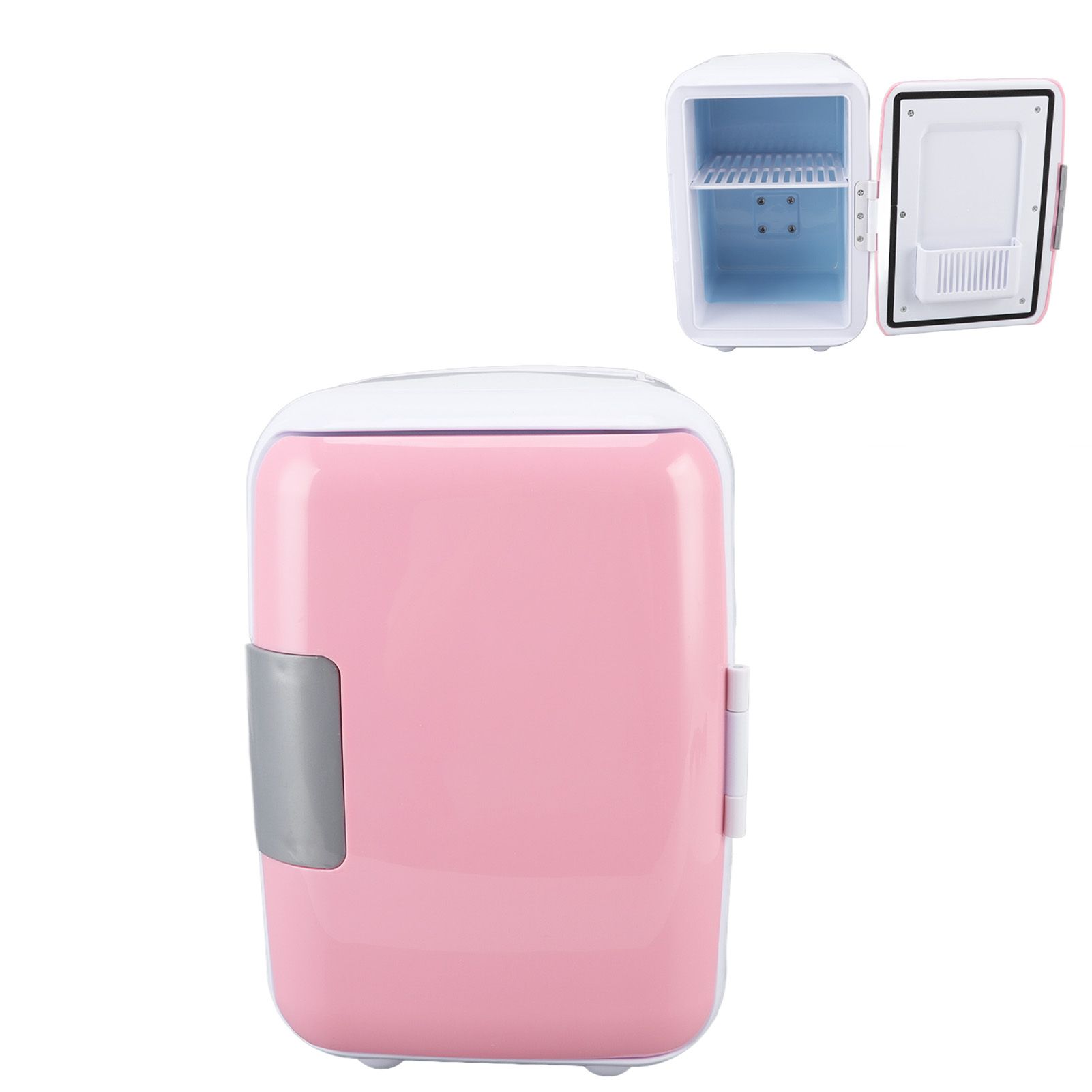 Car Fridge 4 Liters Durable ABS Cosmetic Storage Detachable Partition Portable view 8