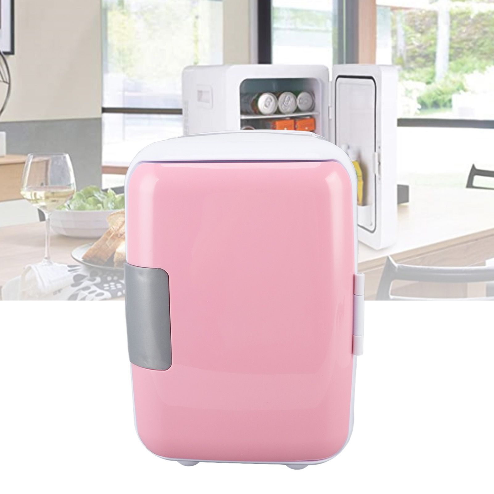 Car Fridge 4 Liters Durable ABS Cosmetic Storage Detachable Partition Portable view 11