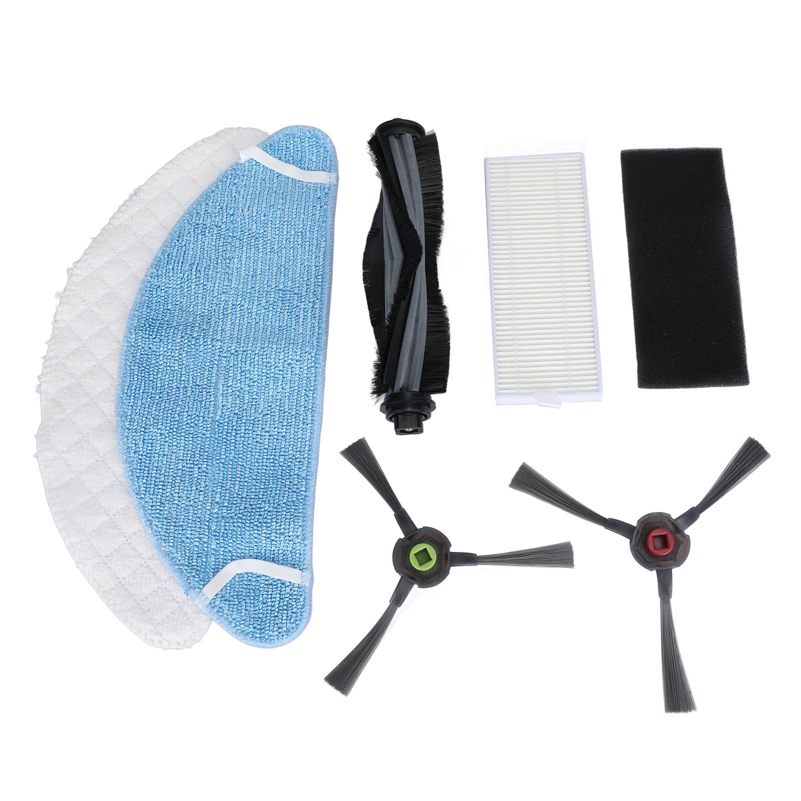 Sweeper Accessories Set Washable Mop Disposable Mop Rolling Brush Side Brush view 6