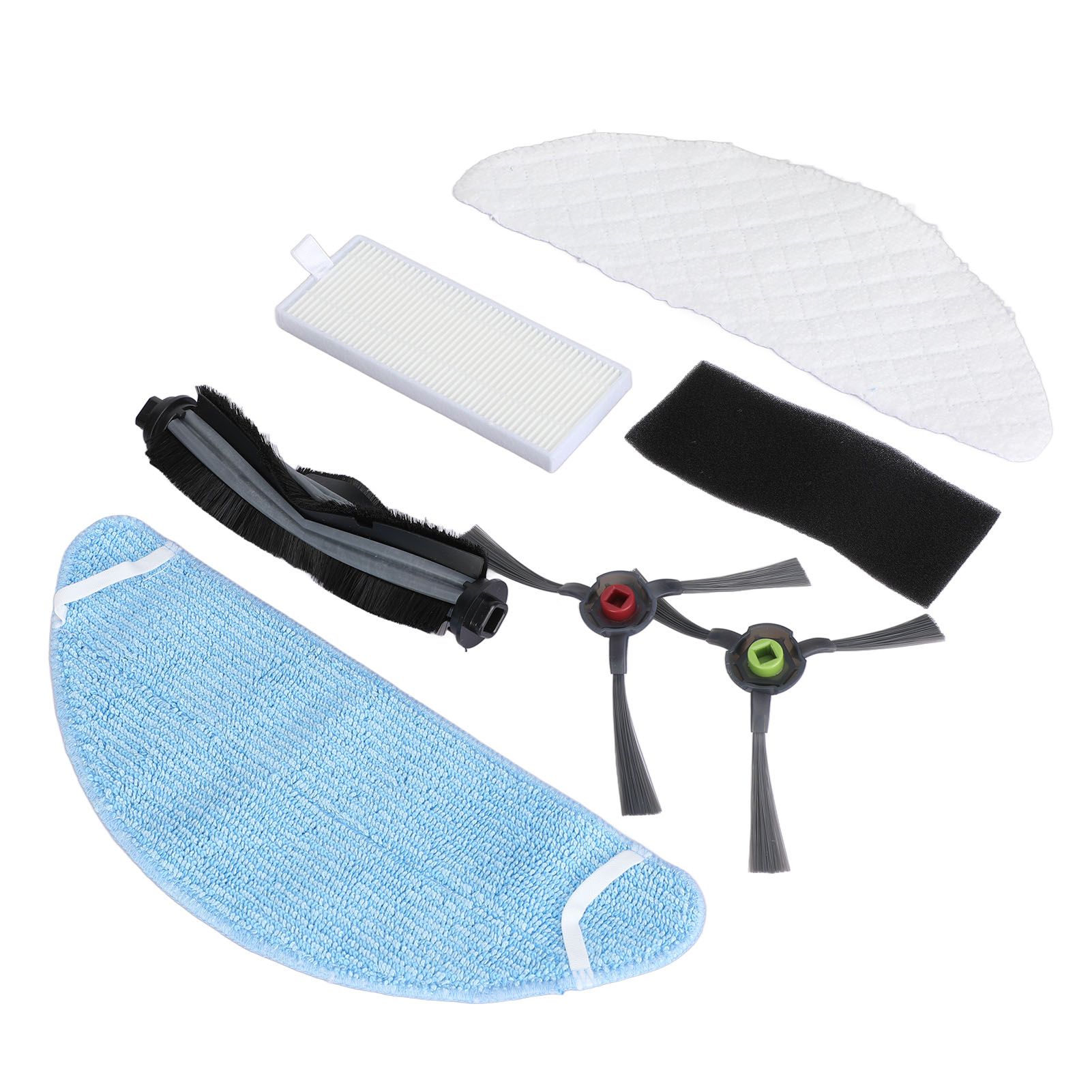 Sweeper Accessories Set Washable Mop Disposable Mop Rolling Brush Side Brush view 9
