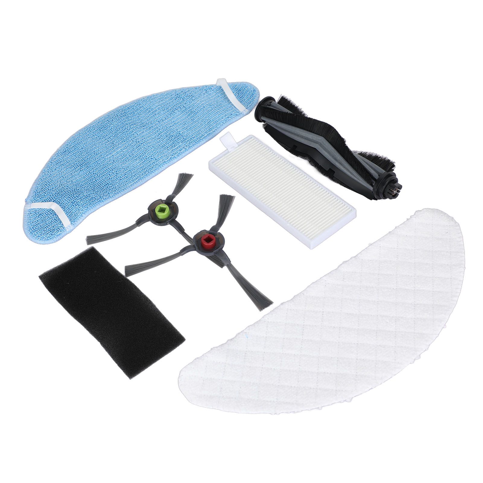 Sweeper Accessories Set Washable Mop Disposable Mop Rolling Brush Side Brush view 10