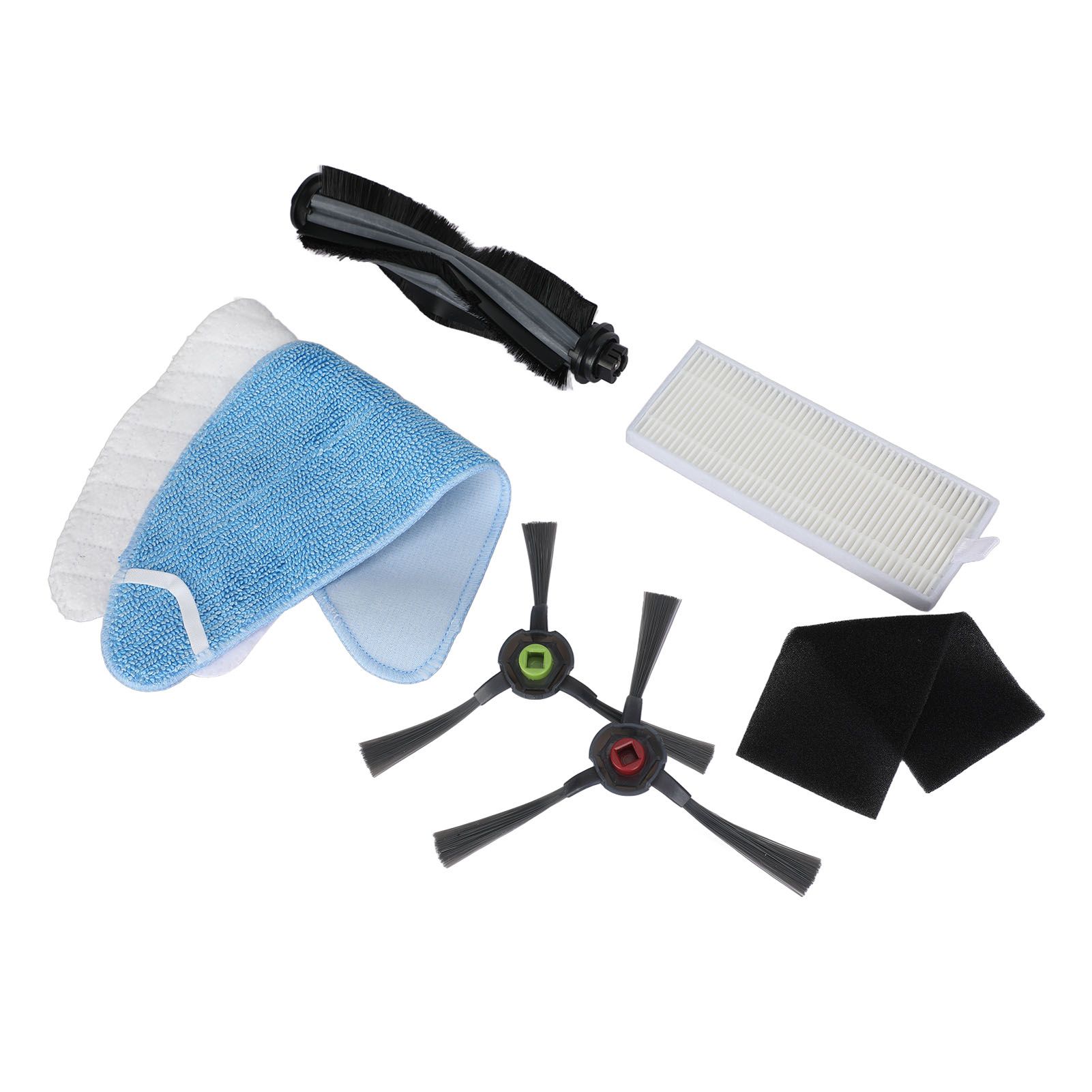 Sweeper Accessories Set Washable Mop Disposable Mop Rolling Brush Side Brush view 14