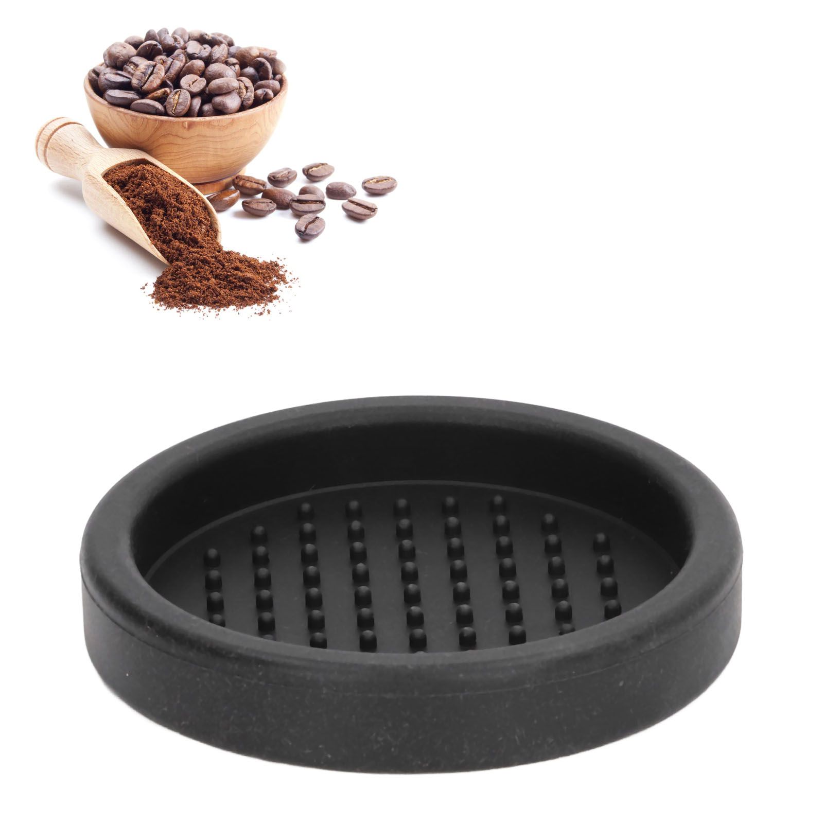 Round Coffee Tamper Mat Silicone Coffee Tampering Pad Anti Slip Coffee Powder view 11