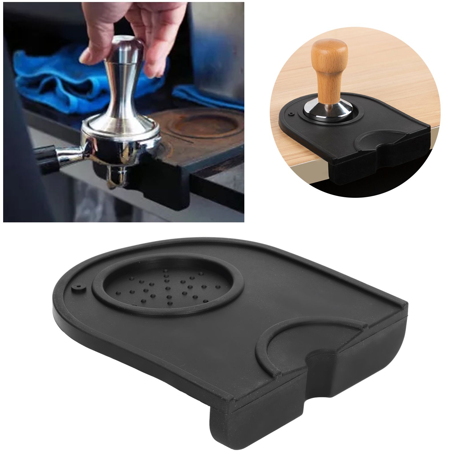 Tamper Mat Silicone High Flexibility Food Grade Silicone Wear Resistant Coffee view 11