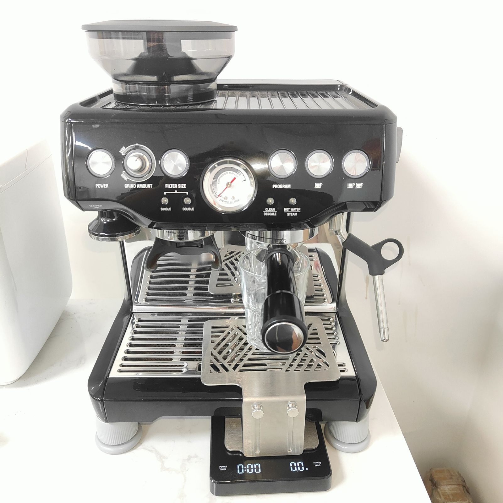 Stainless Steel Coffee Weighing Rack Coffee Machine Electronic Scale Rack view 11