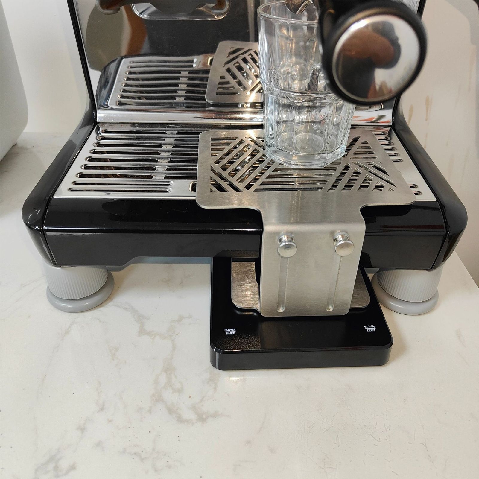 Stainless Steel Coffee Weighing Rack Coffee Machine Electronic Scale Rack view 12