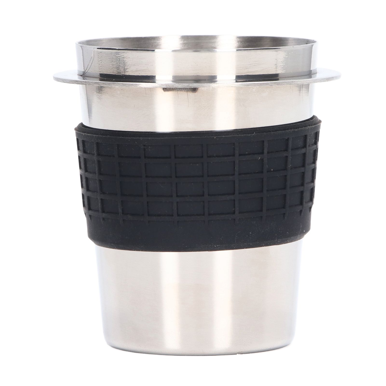 58mm Stainless Steel Coffee Dosing Cup Coffee Machine Handle Receiving Powder view 3