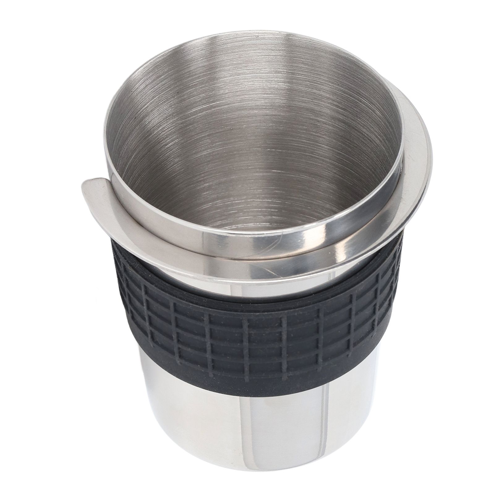 58mm Stainless Steel Coffee Dosing Cup Coffee Machine Handle Receiving Powder view 9