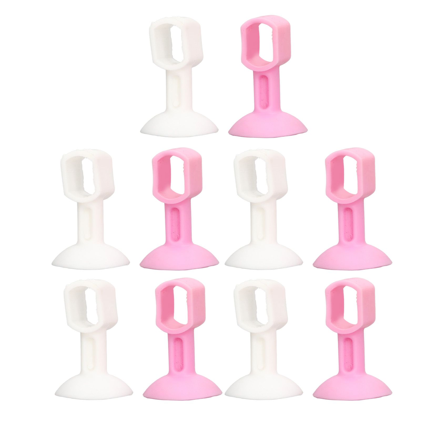10 PCS Washer Door Holder Pink White Rubber Keep Dry Washing Machine Door