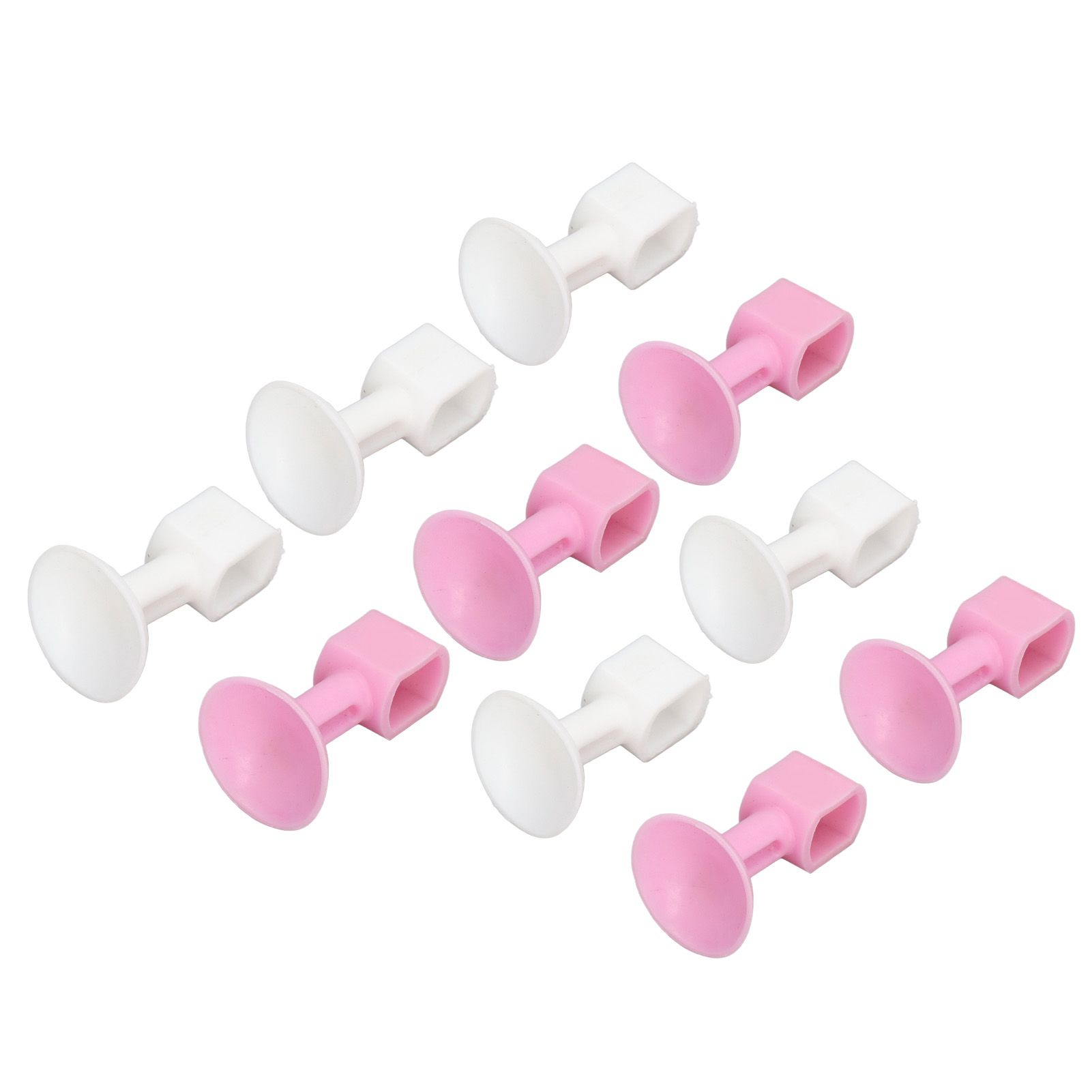 10 PCS Washer Door Holder Pink White Rubber Keep Dry Washing Machine Door view 3