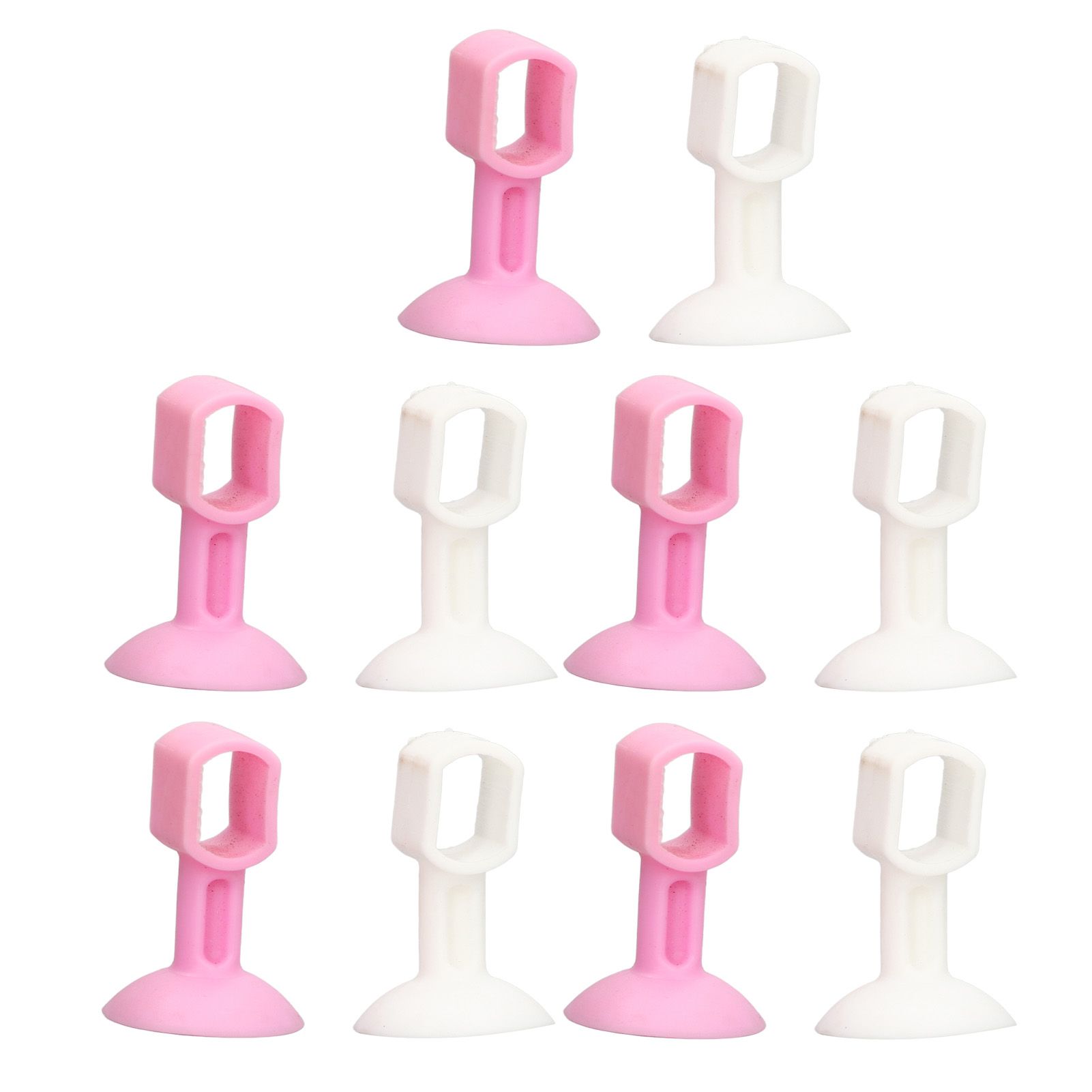 10 PCS Washer Door Holder Pink White Rubber Keep Dry Washing Machine Door view 5