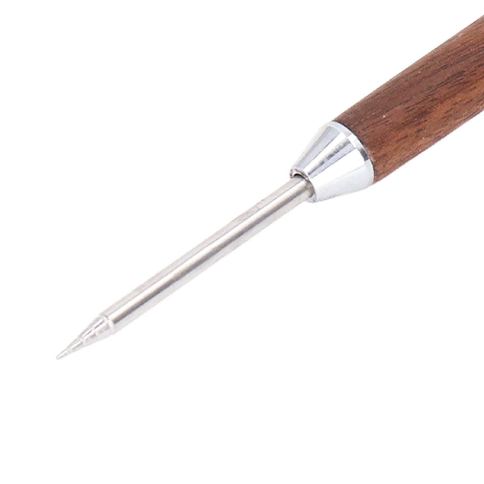2PCS Coffee Art Pen Wooden Handle Stainless Steel Coffee Fancy Stitch Needle view 14