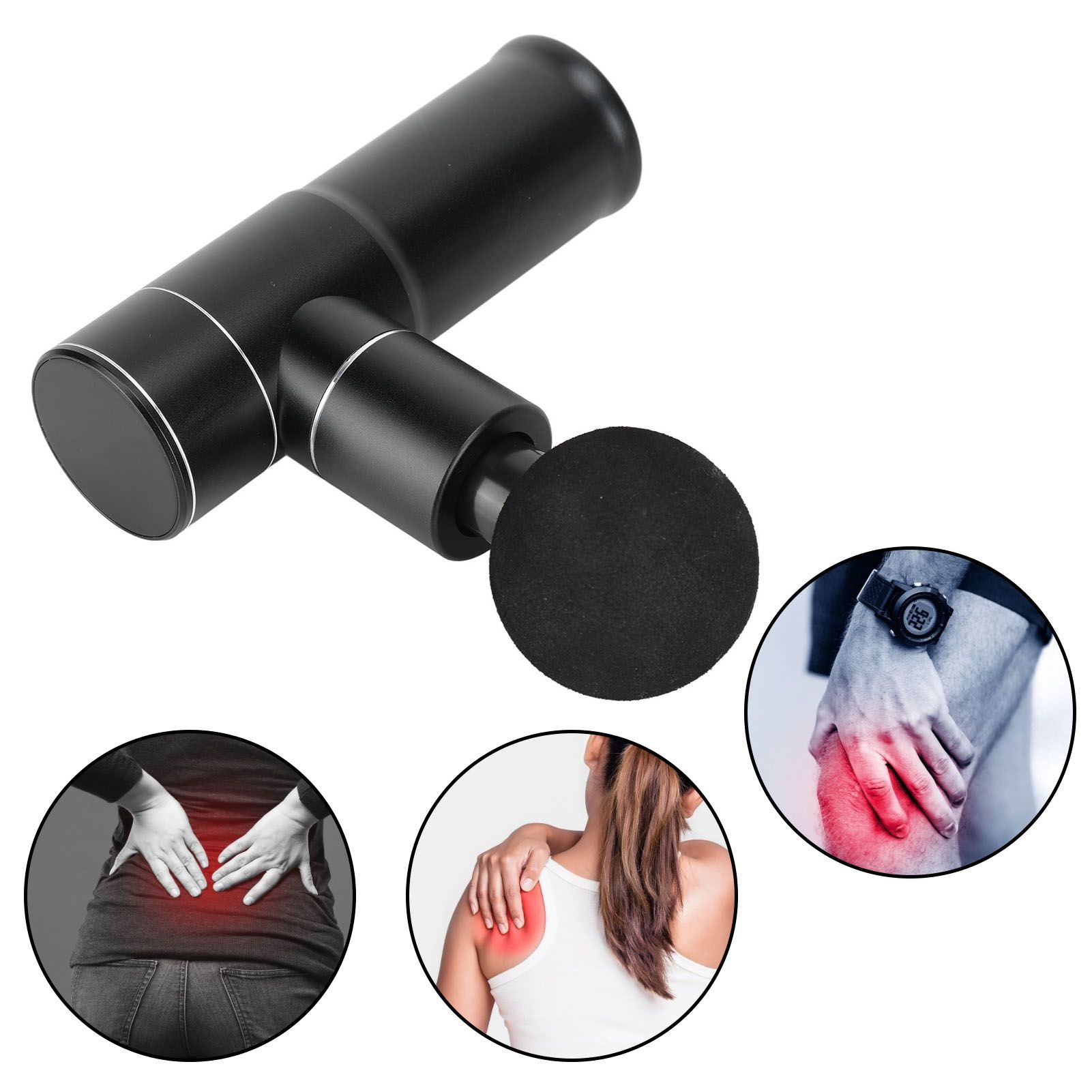 Household Mini Muscle Massager 4 Scientific Speed Fascia Massager Usb Charging view 11