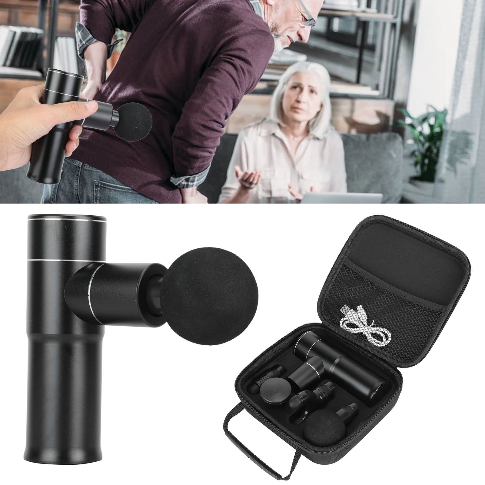 Household Mini Muscle Massager 4 Scientific Speed Fascia Massager Usb Charging view 12