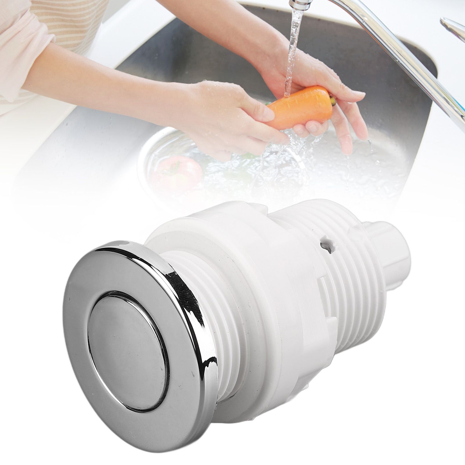 Air Pressure Bath Switch Garbage Disposal Button Push Button Garbage Disposal view 11