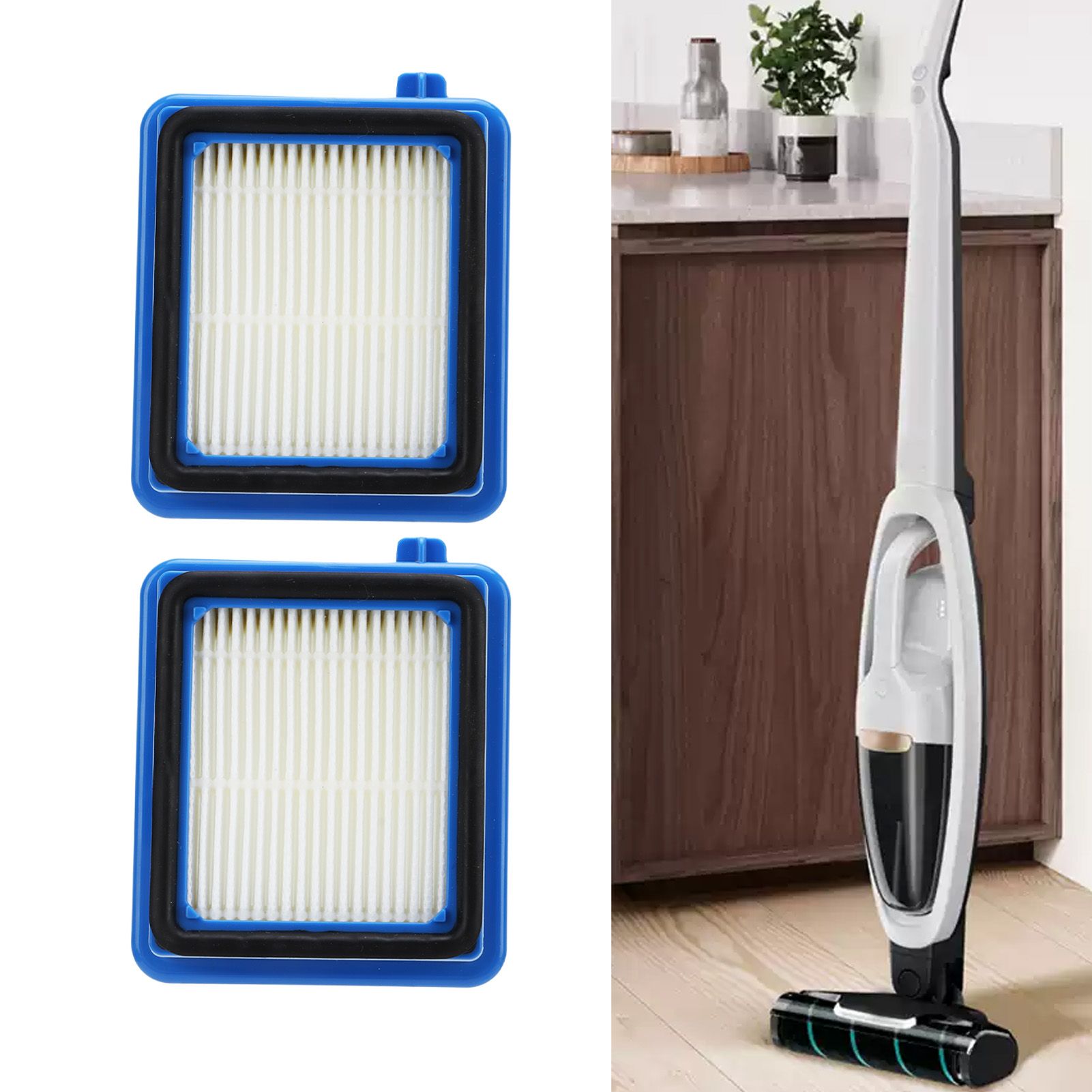 2Set Filter Element Replacement for Electrolux Q6 Q7 Q8 WQ61 WQ71 WQ81 Vacuum view 11