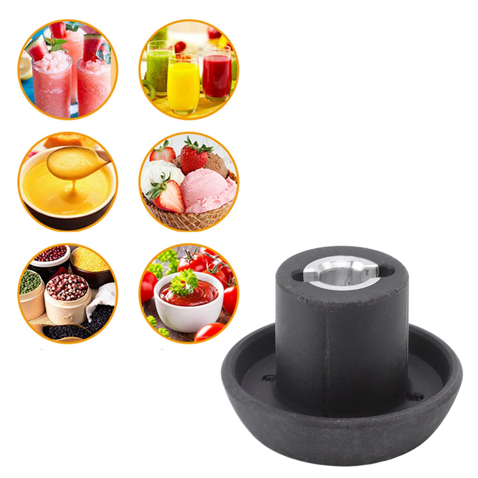 Blender Drive Socket Kit Stainless Steel Plastic Black Kitchen Electric Food view 12