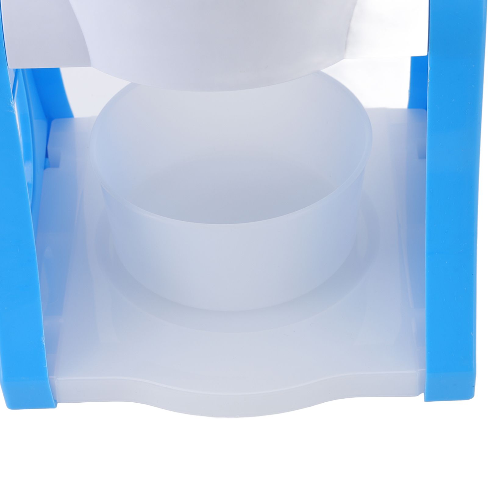 Hand Crank Shaved Ice Machine Stainless Steel Blades Safe Portable Ice Crusher view 14